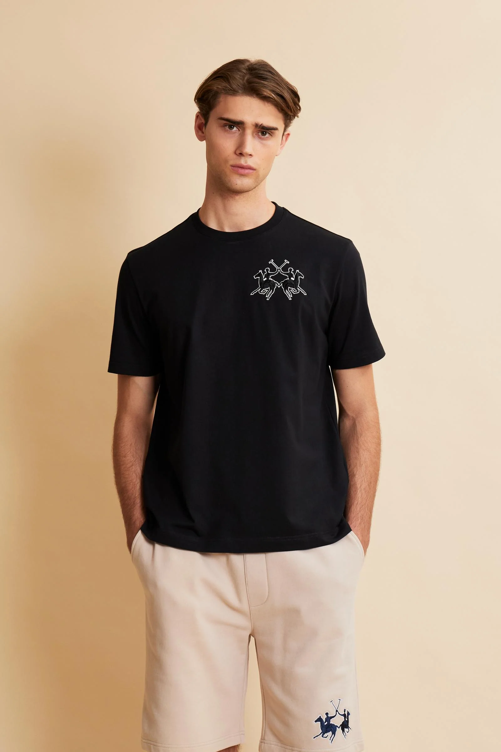 Herren T-Shirt Heavy Jersey 3D Logo - Cornell