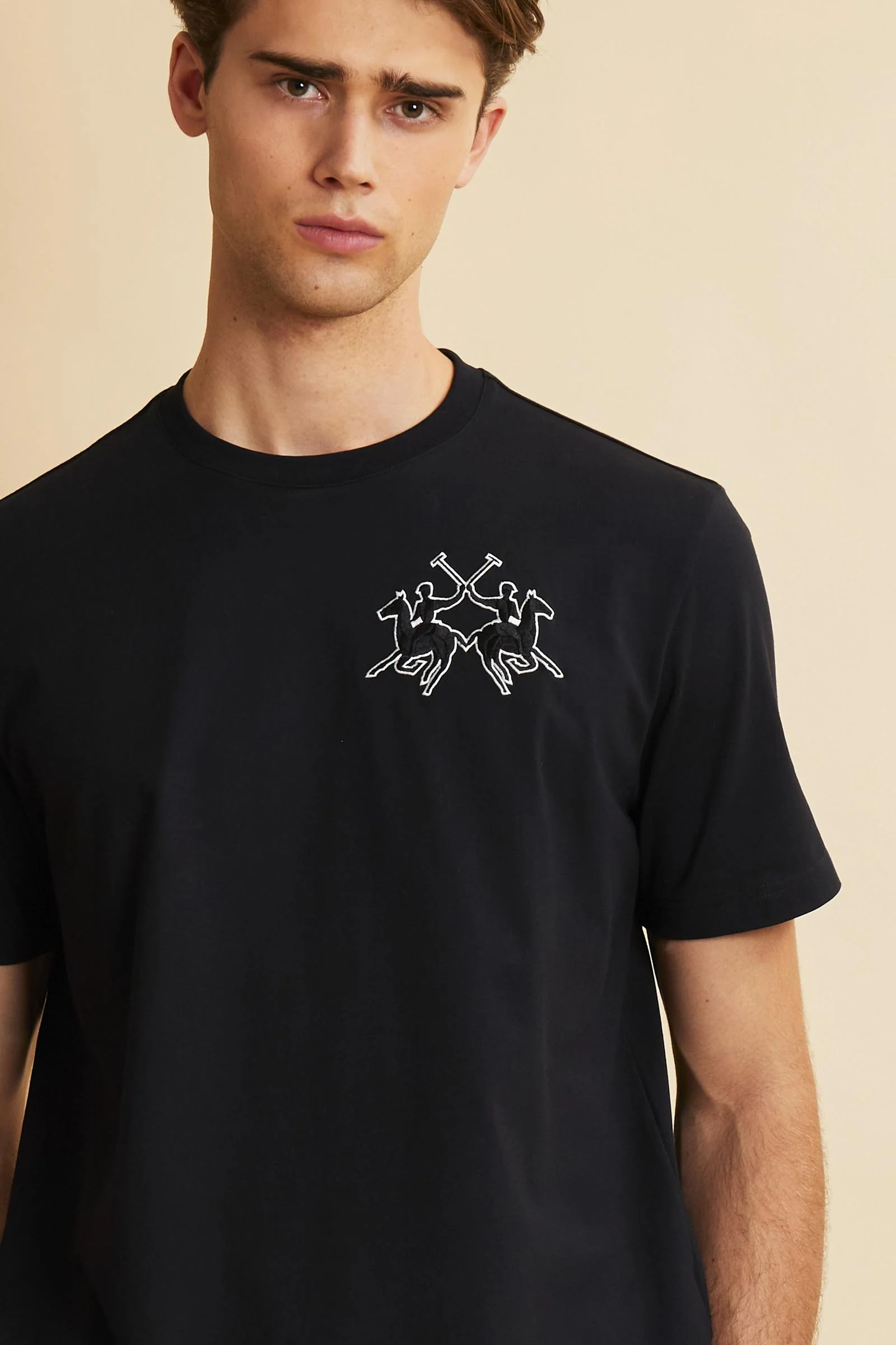 Herren T-Shirt Heavy Jersey 3D Logo - Cornell - Image 3