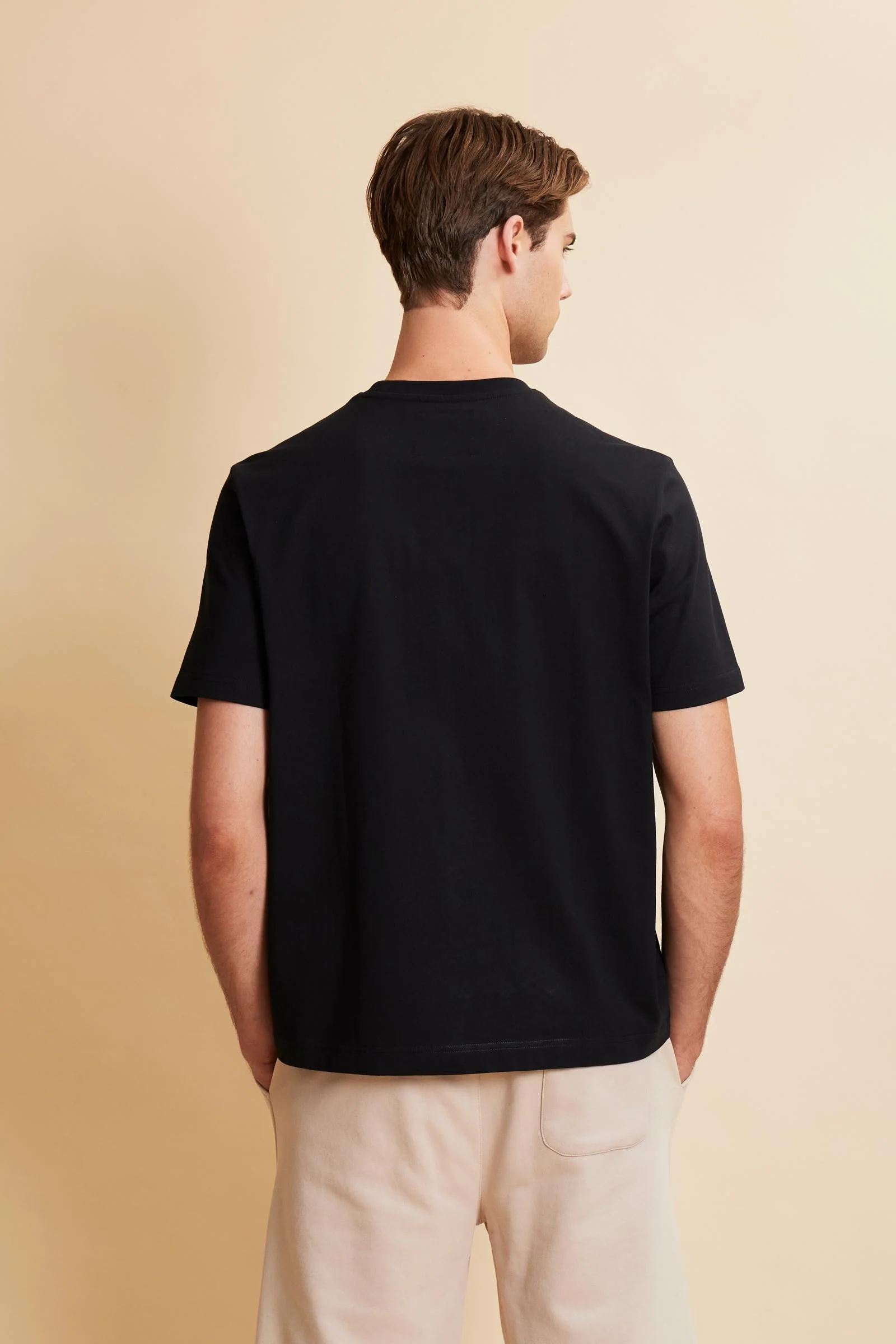 Herren T-Shirt Heavy Jersey 3D Logo - Cornell - Image 4