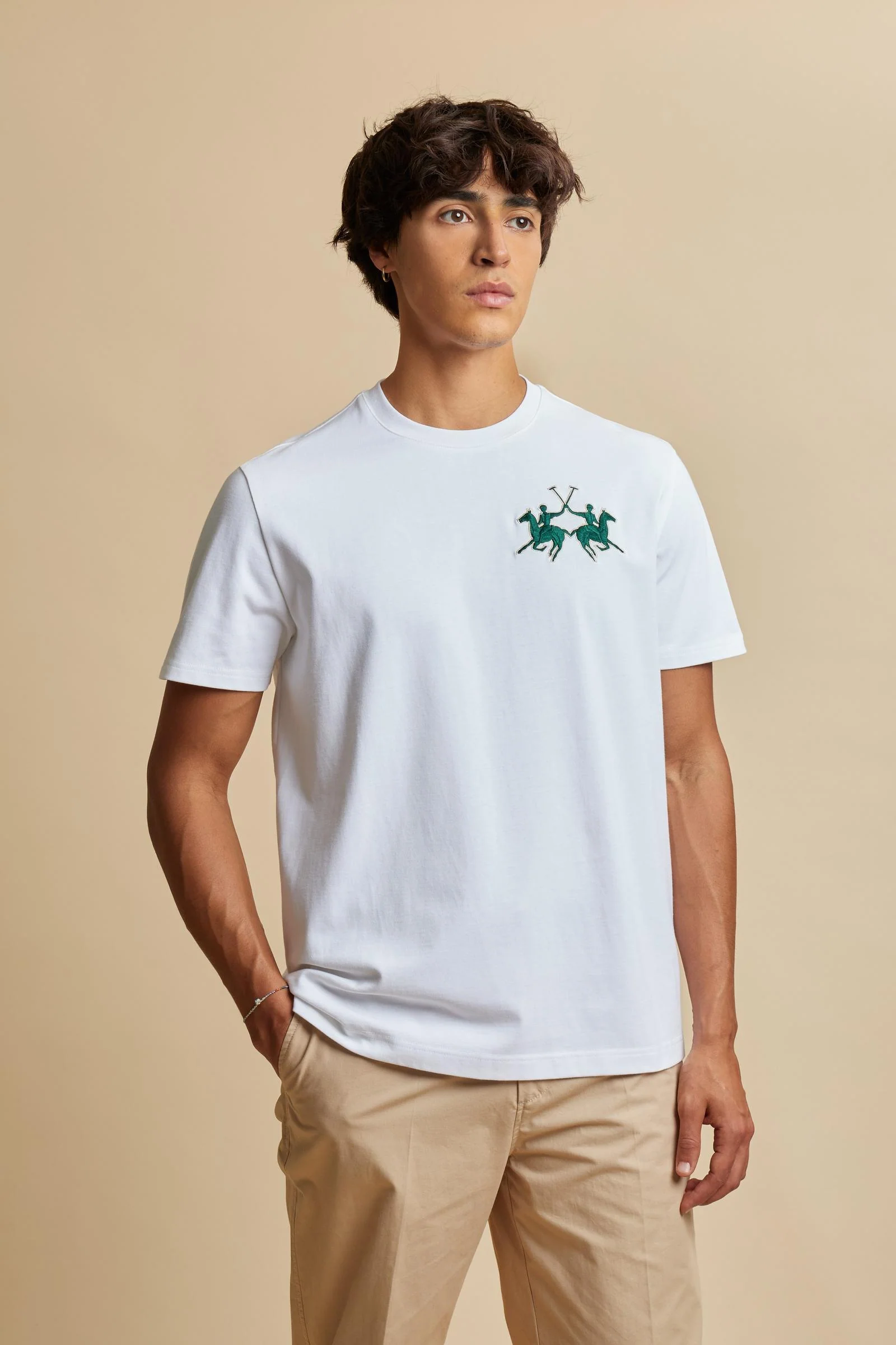 Herren T-Shirt Heavy Jersey 3D Logo - Cornell
