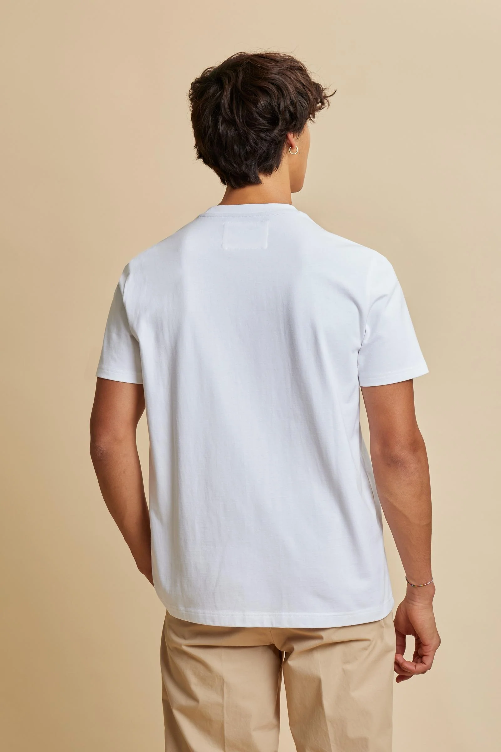 Herren T-Shirt Heavy Jersey 3D Logo - Cornell - Image 4