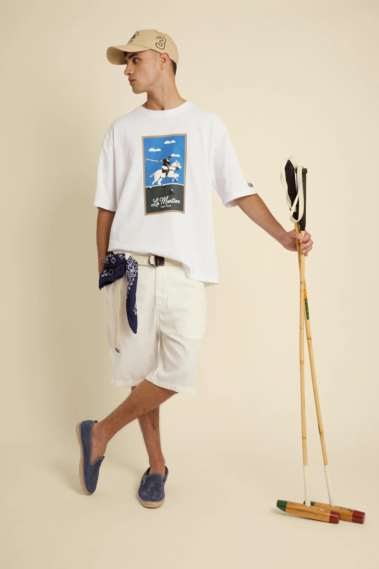 Herren-T-Shirt mit kurzen Ärmeln aus Baumwolljersey Club Art Edition - Cristobal - Image 2