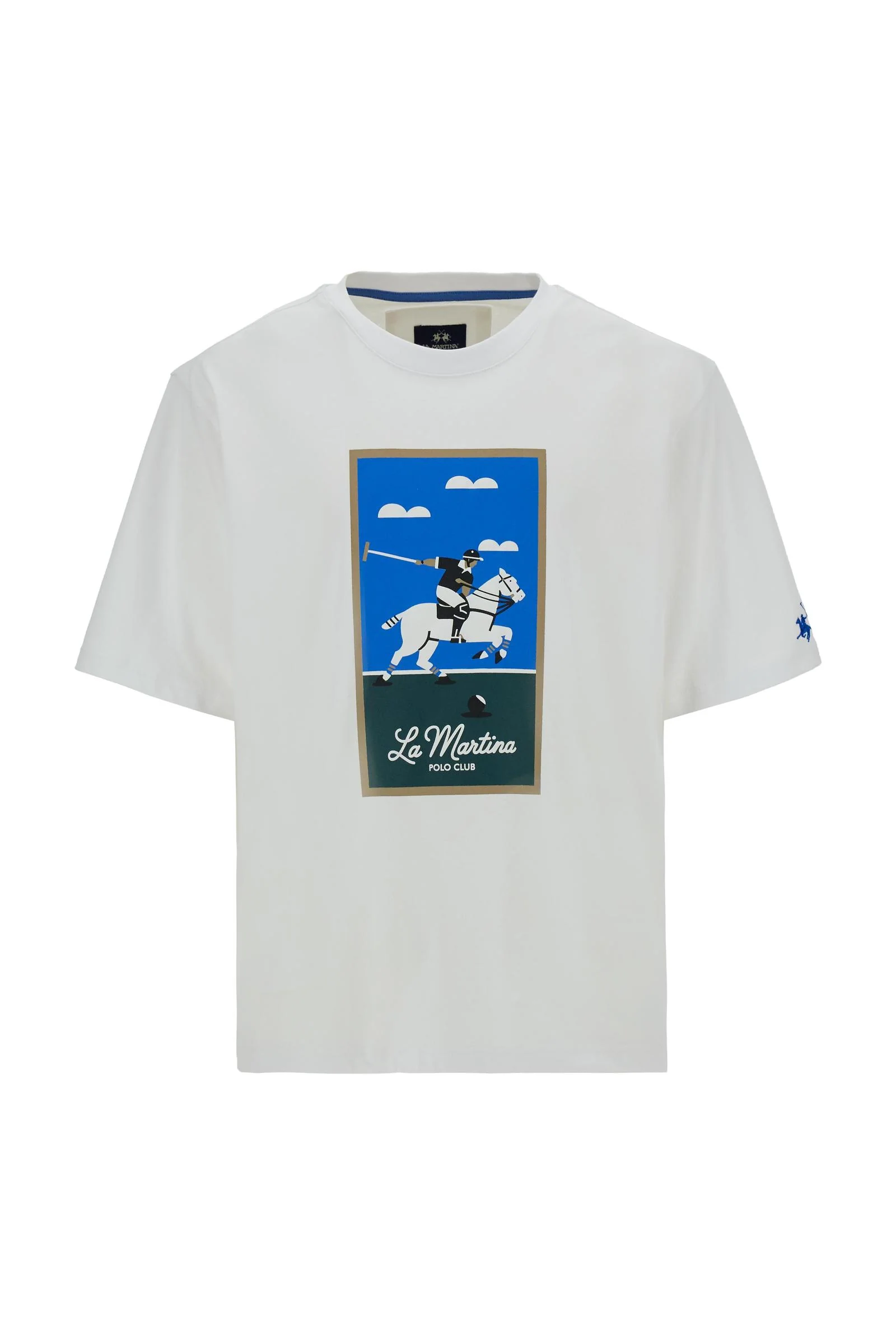Herren-T-Shirt mit kurzen Ärmeln aus Baumwolljersey Club Art Edition - Cristobal - Image 5