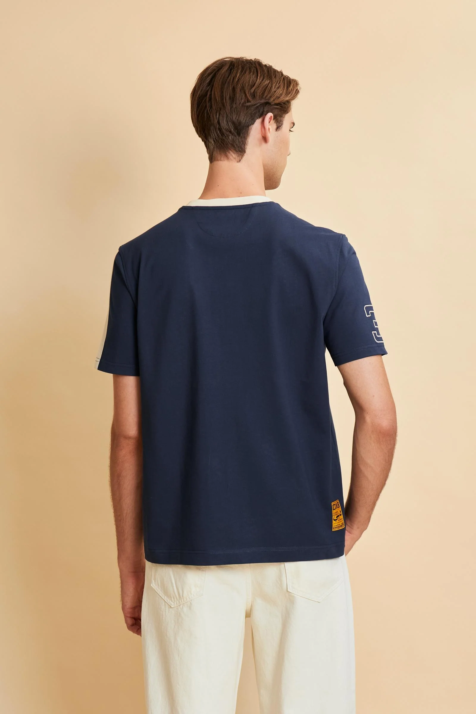 Herren-T-Shirt mit kurzen Ärmeln aus Baumwolljersey Dubai Polo Club - Carin - Image 4