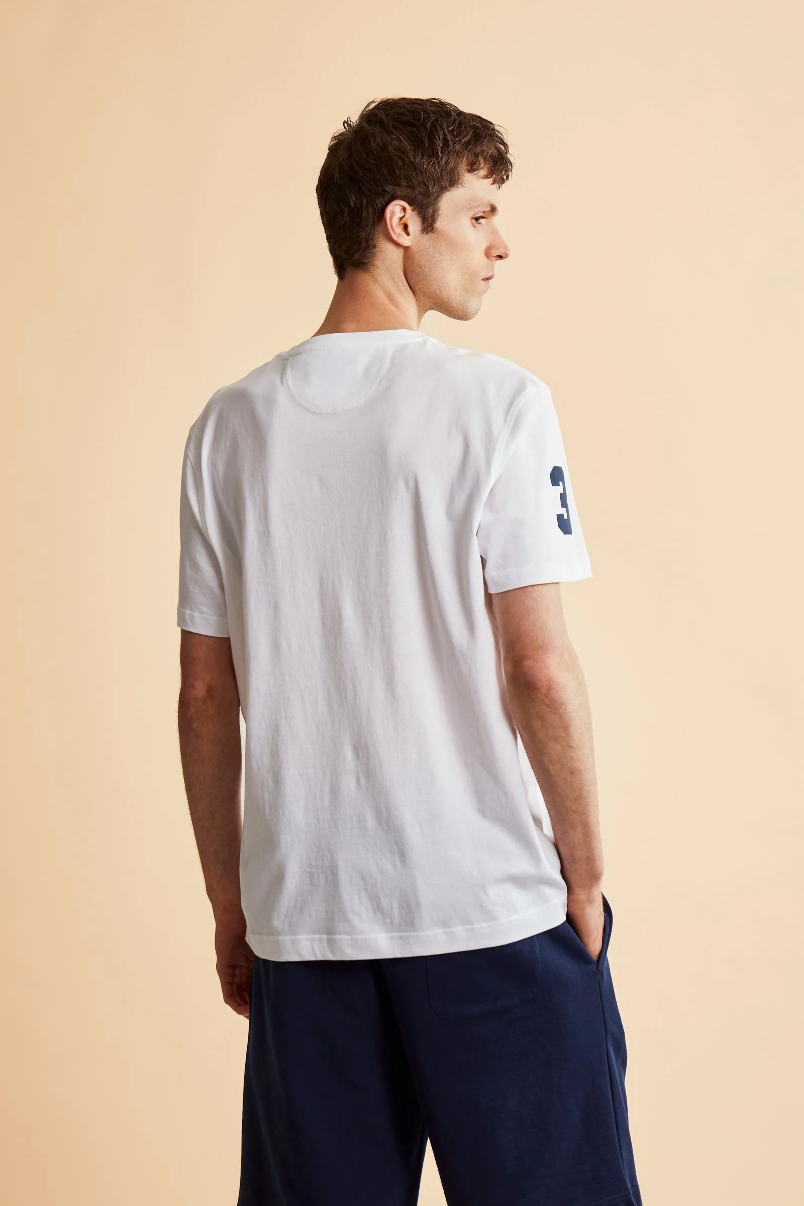 Herren-T-Shirt mit kurzen Ärmeln aus ICONIC Jersey - Ysmael - Image 4