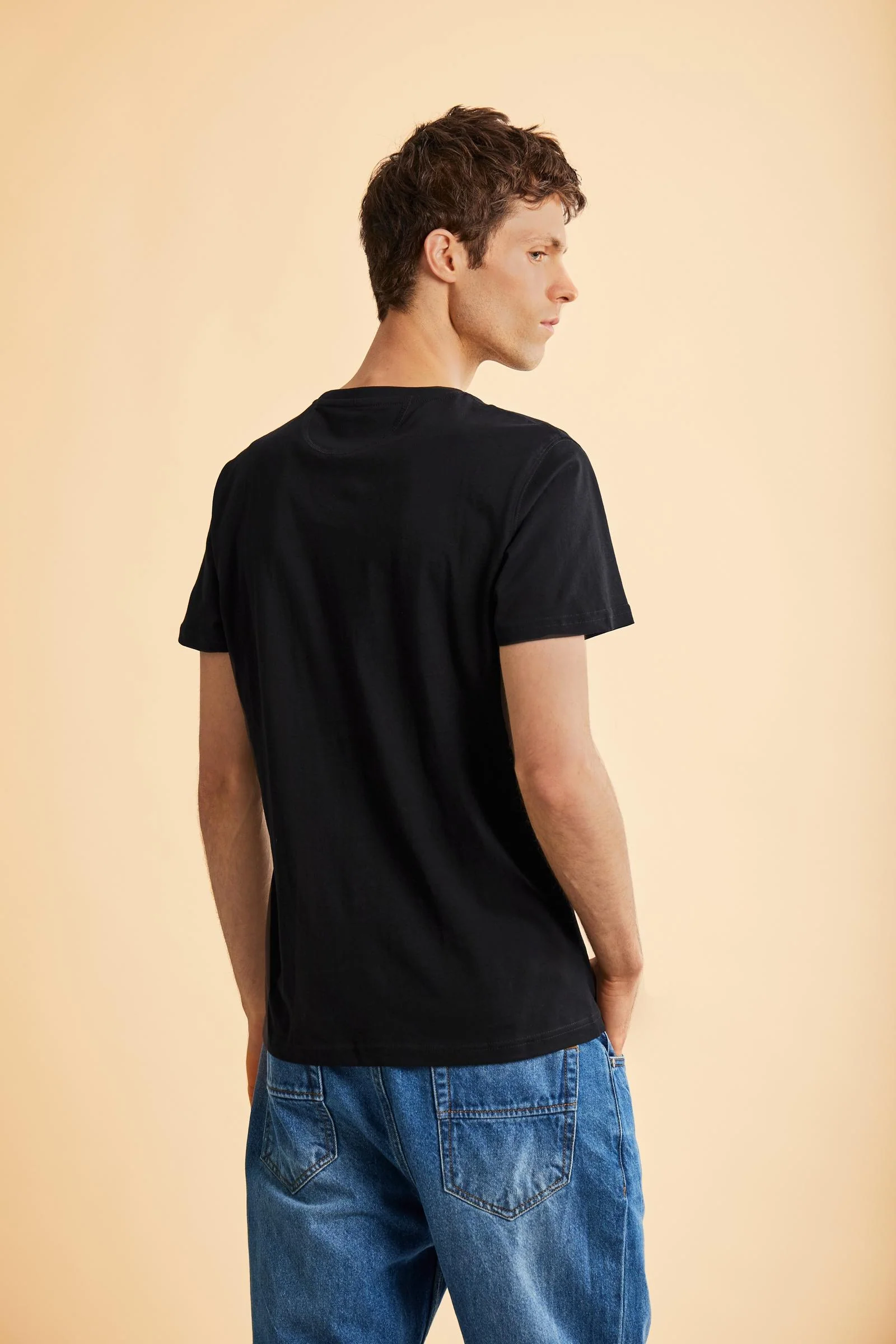 Herren-T-Shirt Regular Fit - Serge - Image 4