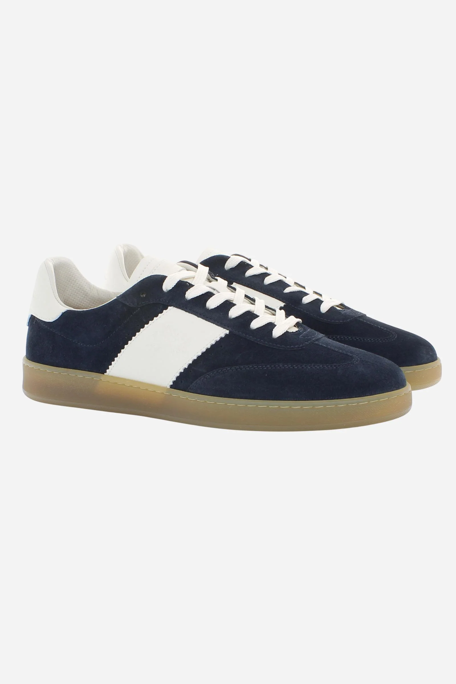Herren Tennis Sneaker aus Veloursleder mit Seitenstreifen – Sage - Image 2