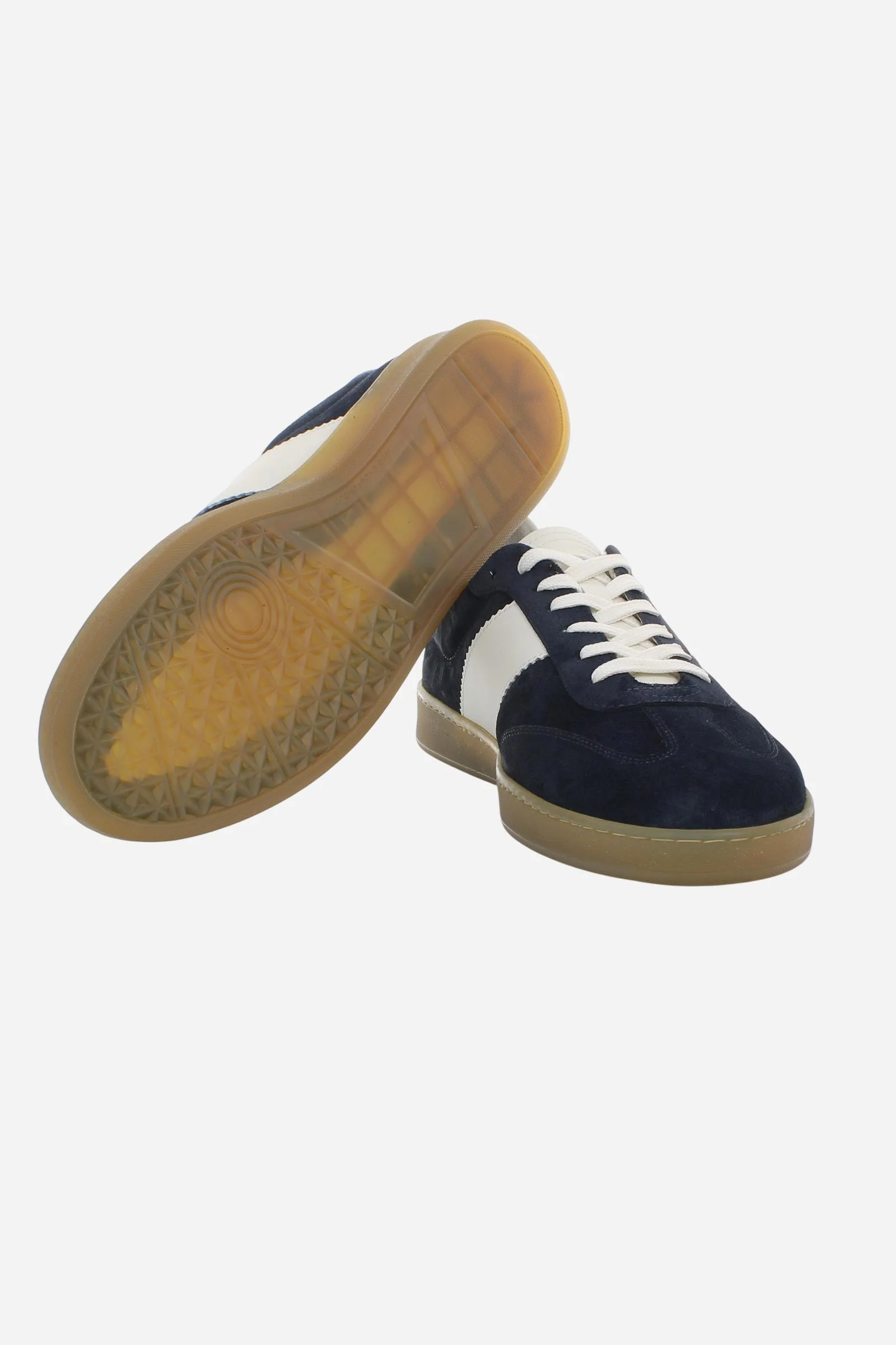 Herren Tennis Sneaker aus Veloursleder mit Seitenstreifen – Sage - Image 5