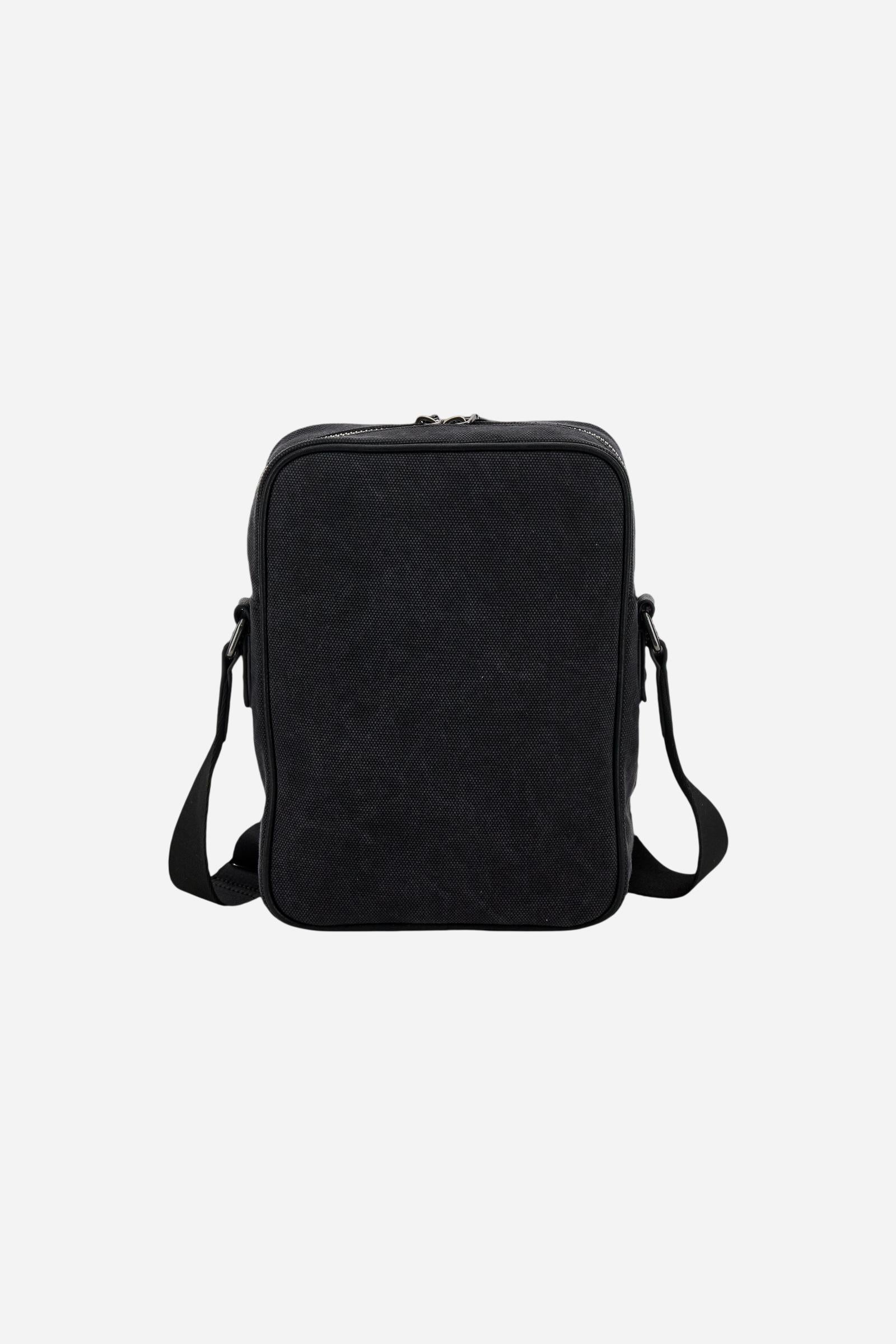 Herren Umhängetasche aus gewaschenem Canvas – Wonderlust Purse - Image 2