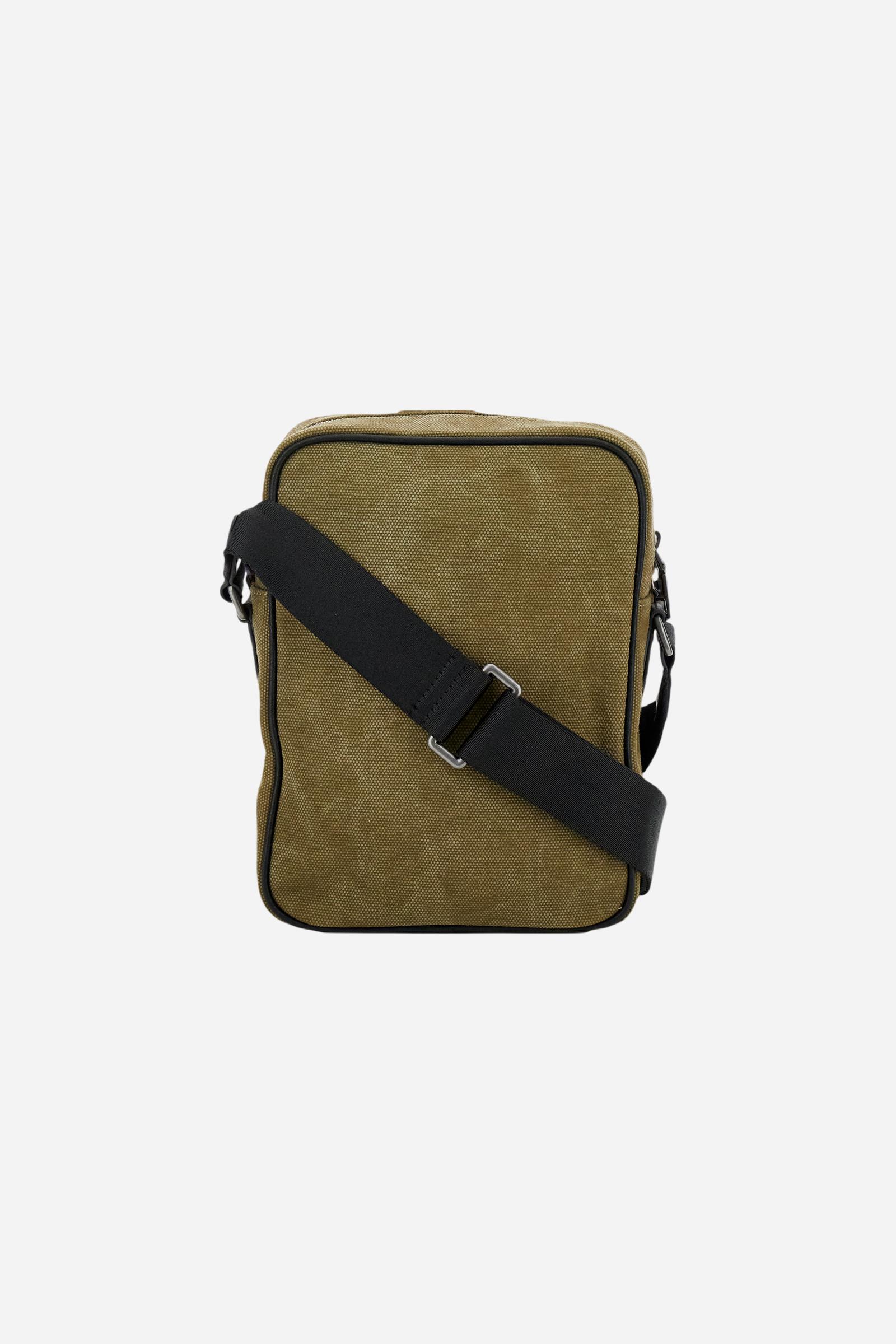 Herren Umhängetasche aus gewaschenem Canvas – Wonderlust Purse - Image 2