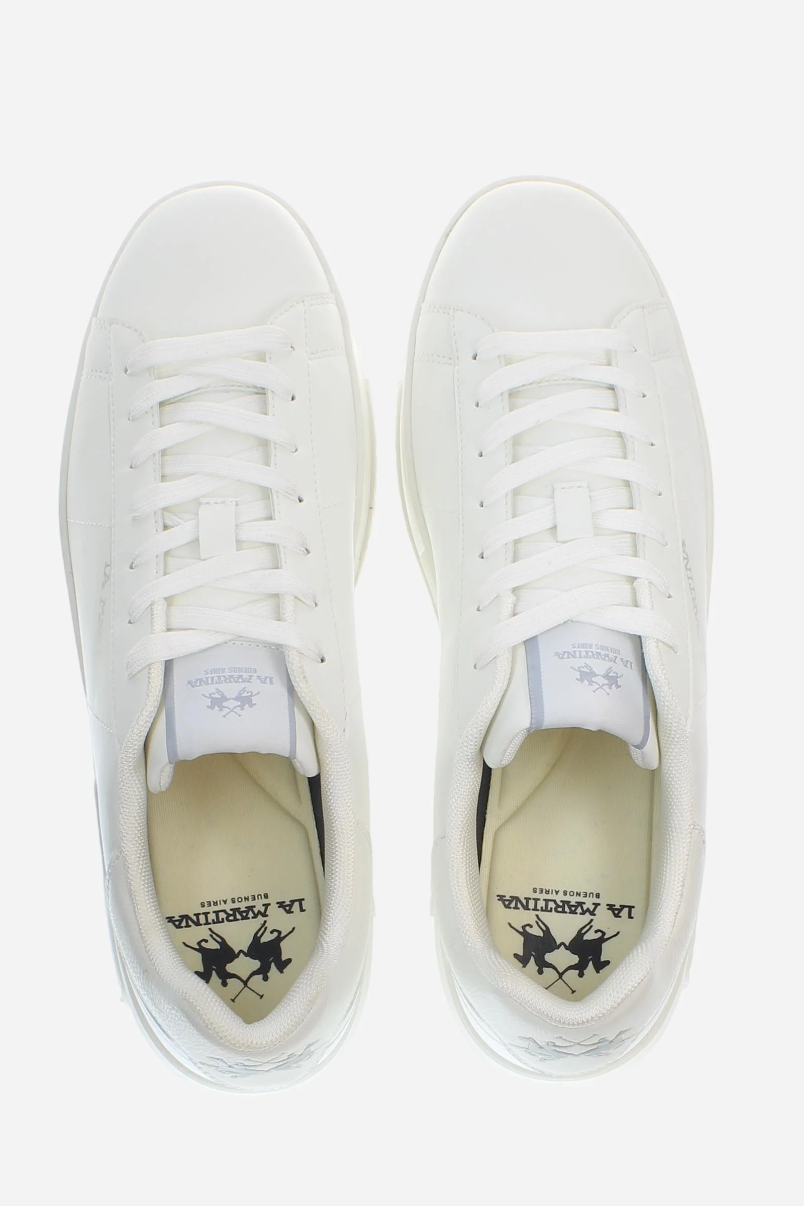 Herren Urban Sneaker aus Leder in Total White – Link - Image 3