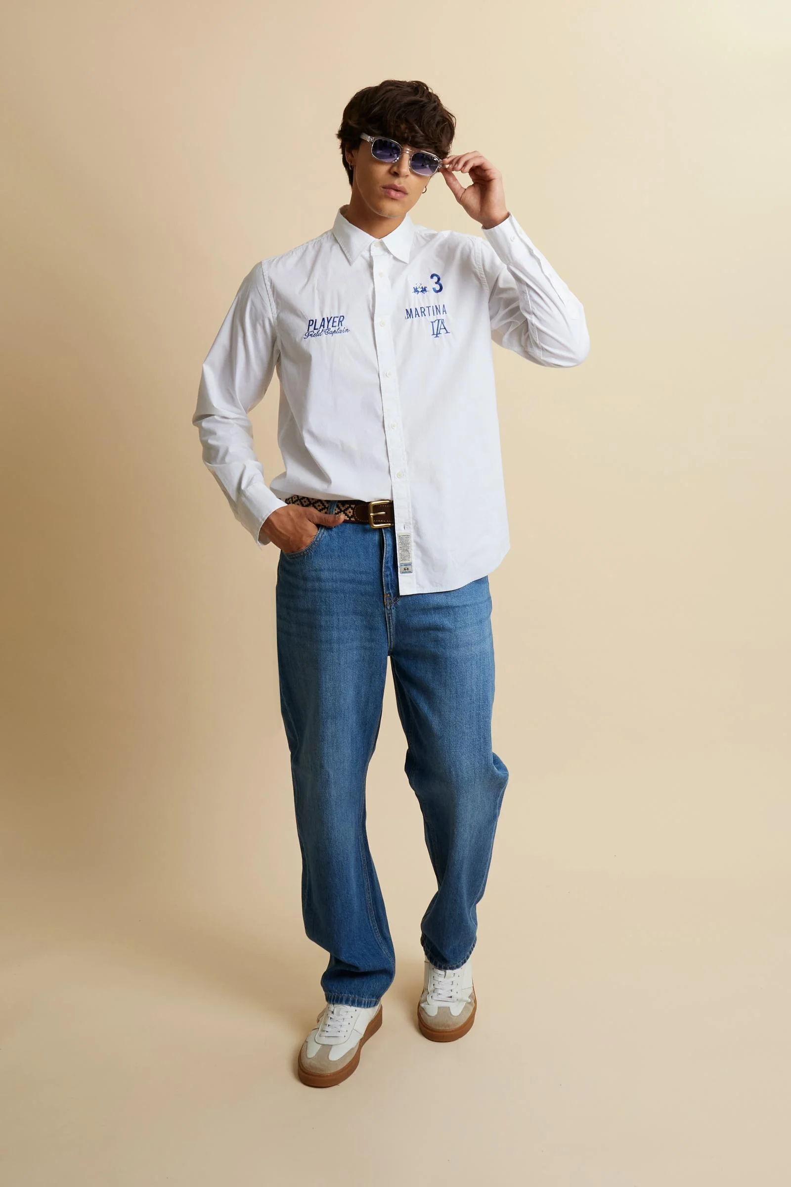 Herrenjeans aus Denim in mittlerer Waschung Regular Fit aus Baumwolle – Carl - Image 2