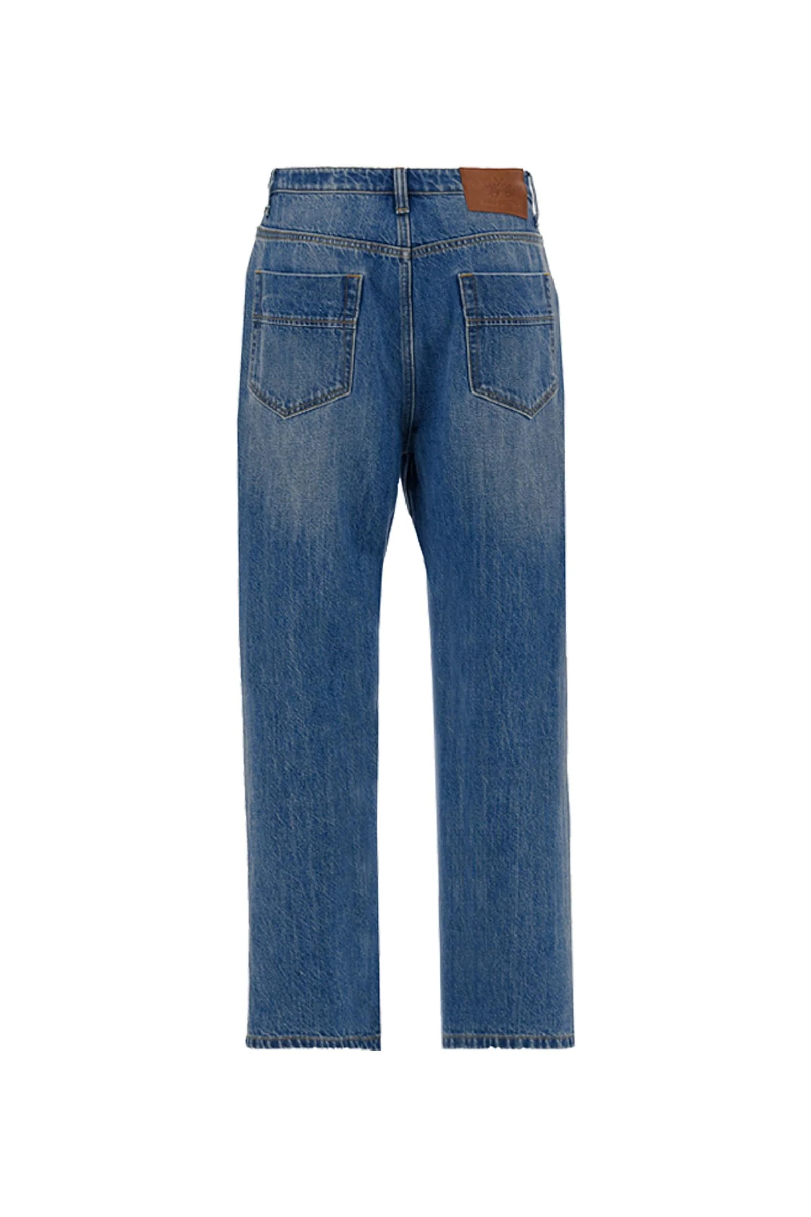Herrenjeans aus Denim in mittlerer Waschung Regular Fit aus Baumwolle – Carl - Image 6