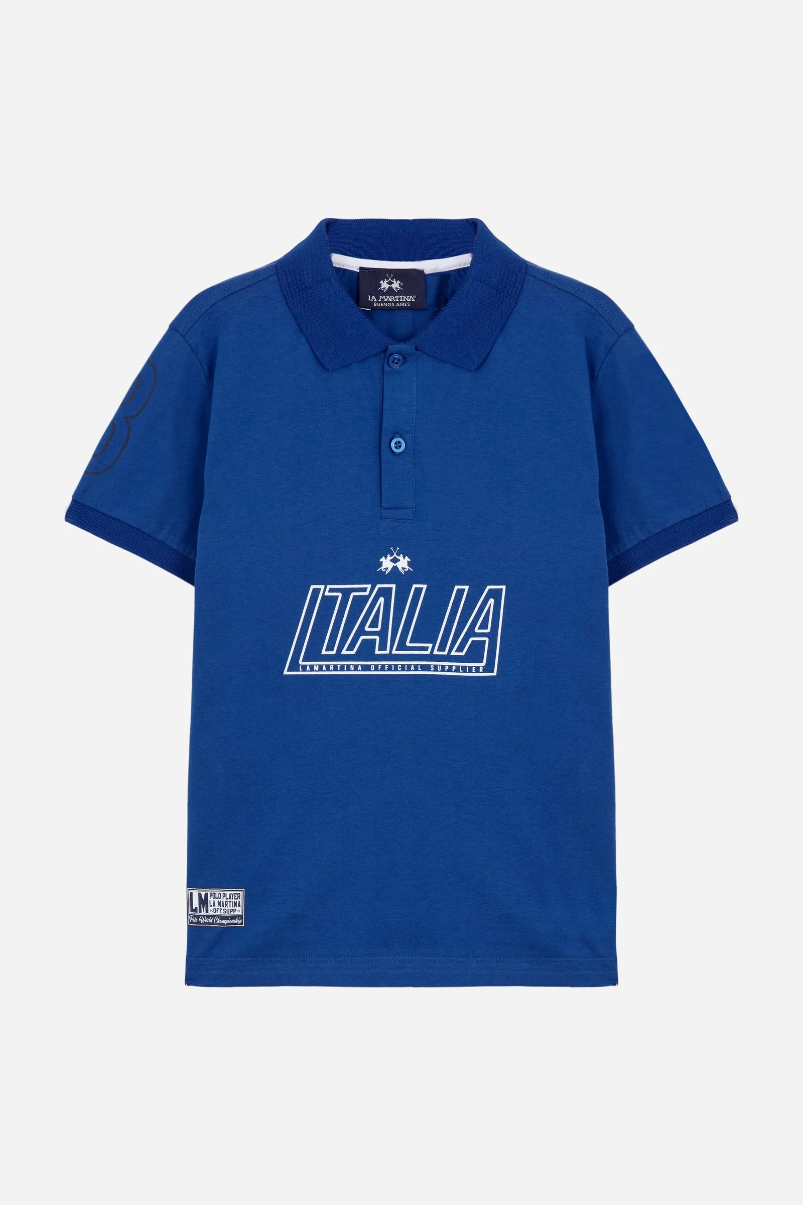 Jungen-Poloshirt aus Baumwolle Italia Edition