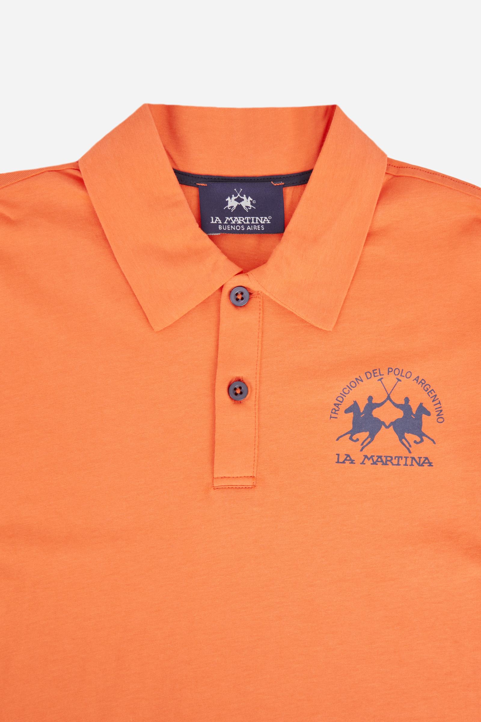 Jungen-Poloshirt aus Baumwolle mit Team-Logo - Image 3