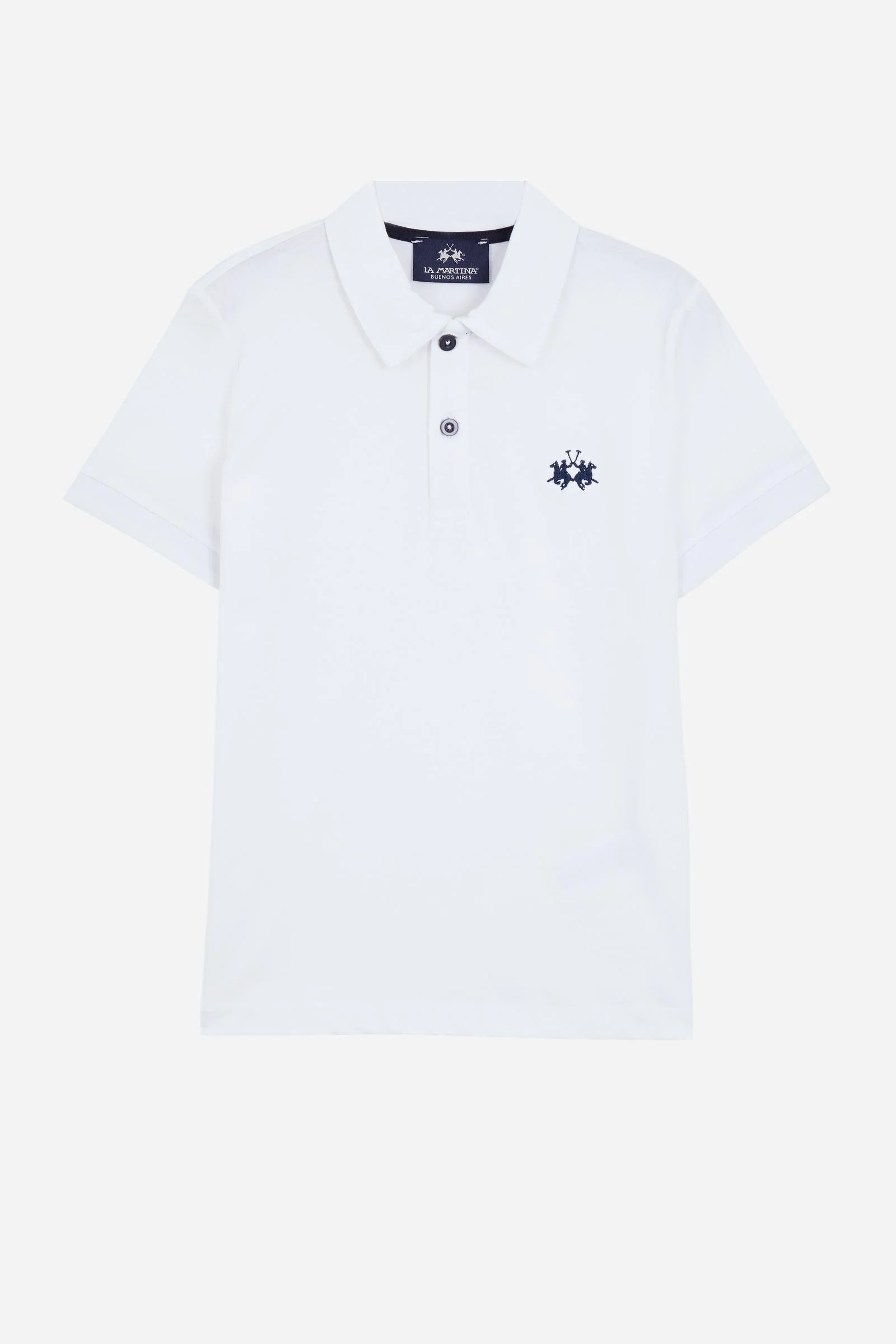 Jungen-Poloshirt aus Baumwolljersey