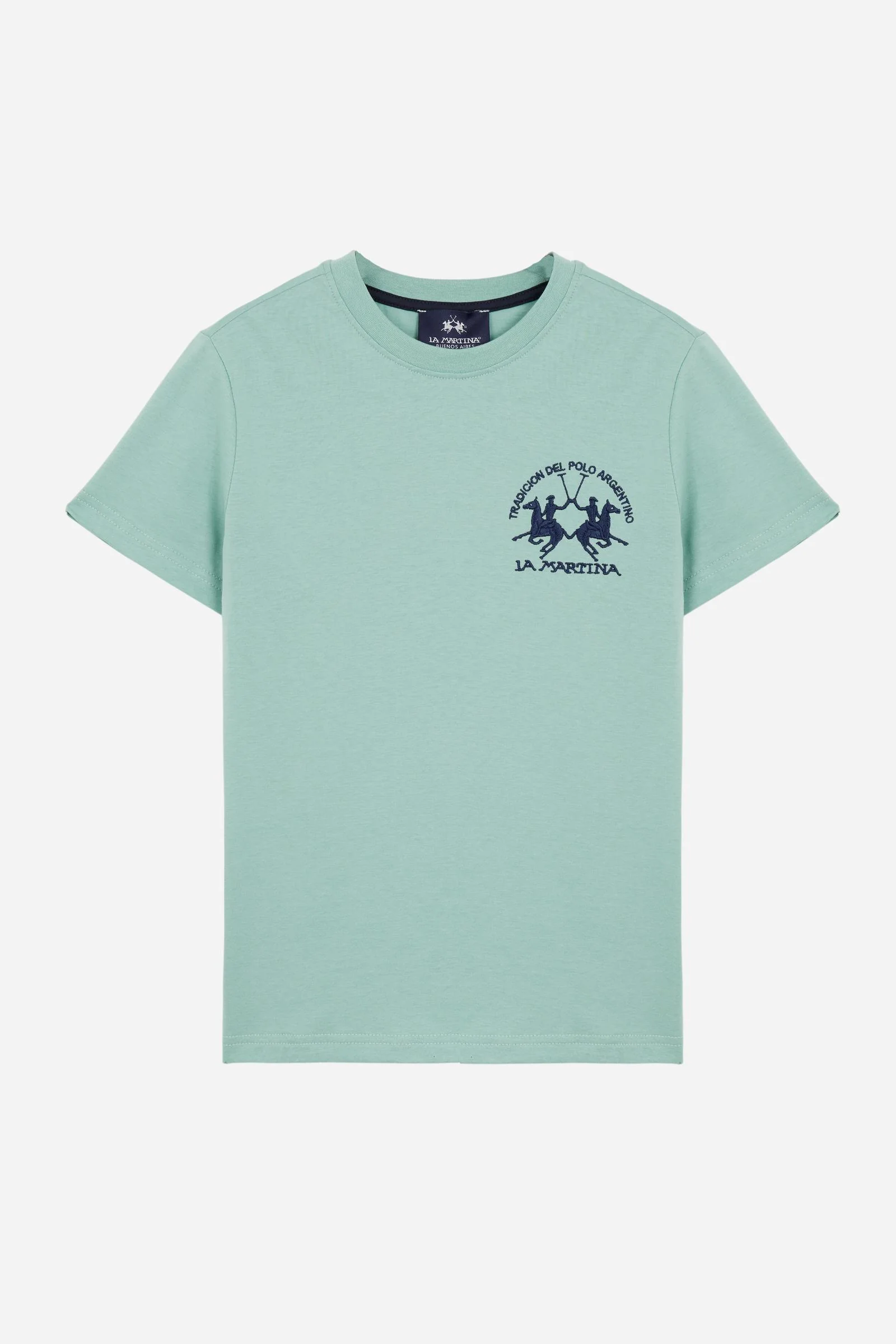 Jungen-T-Shirt aus Baumwolle mit Team-Logo