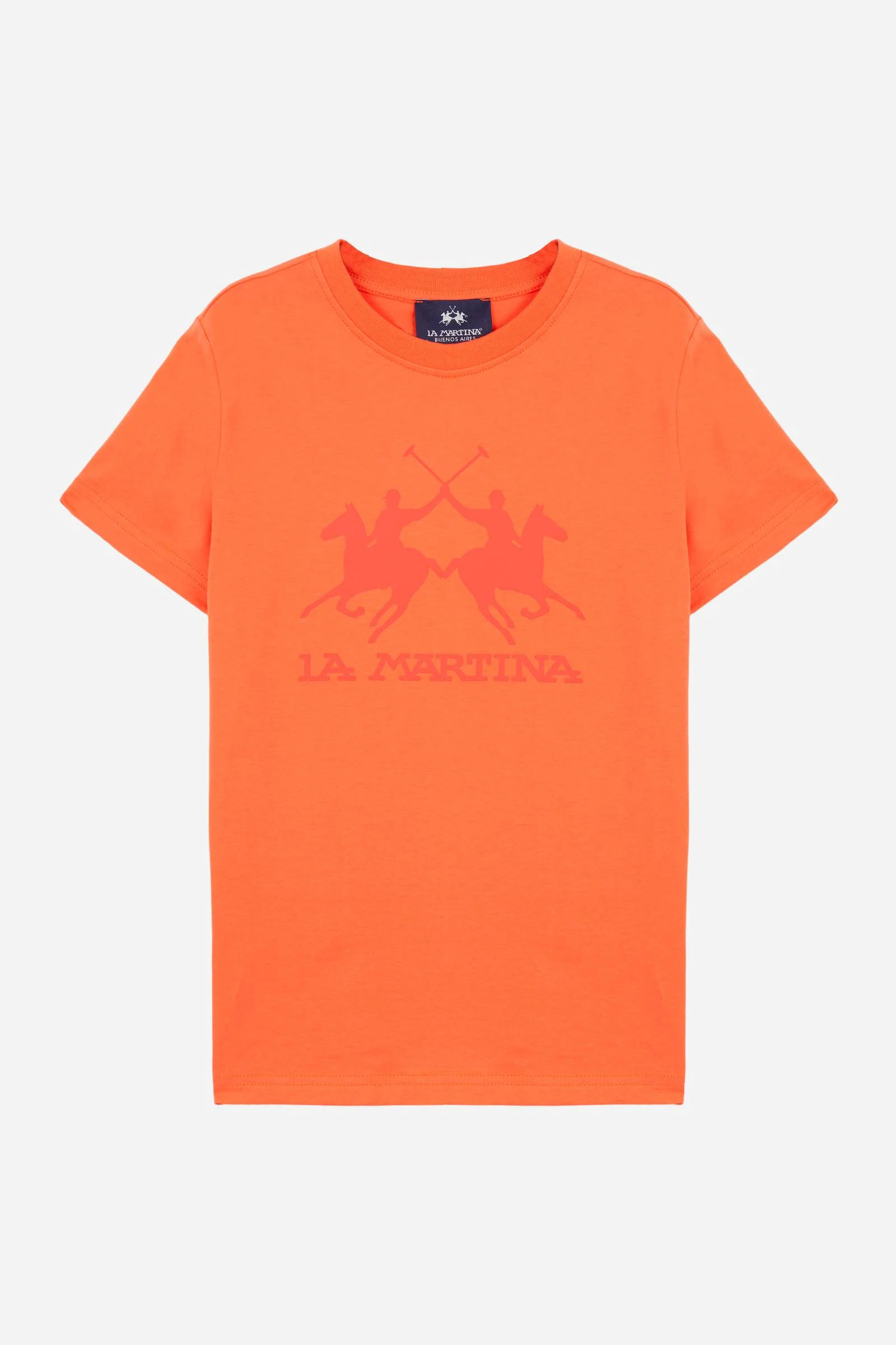 Jungen-T-Shirt mit gedrucktem Maxi-Logo