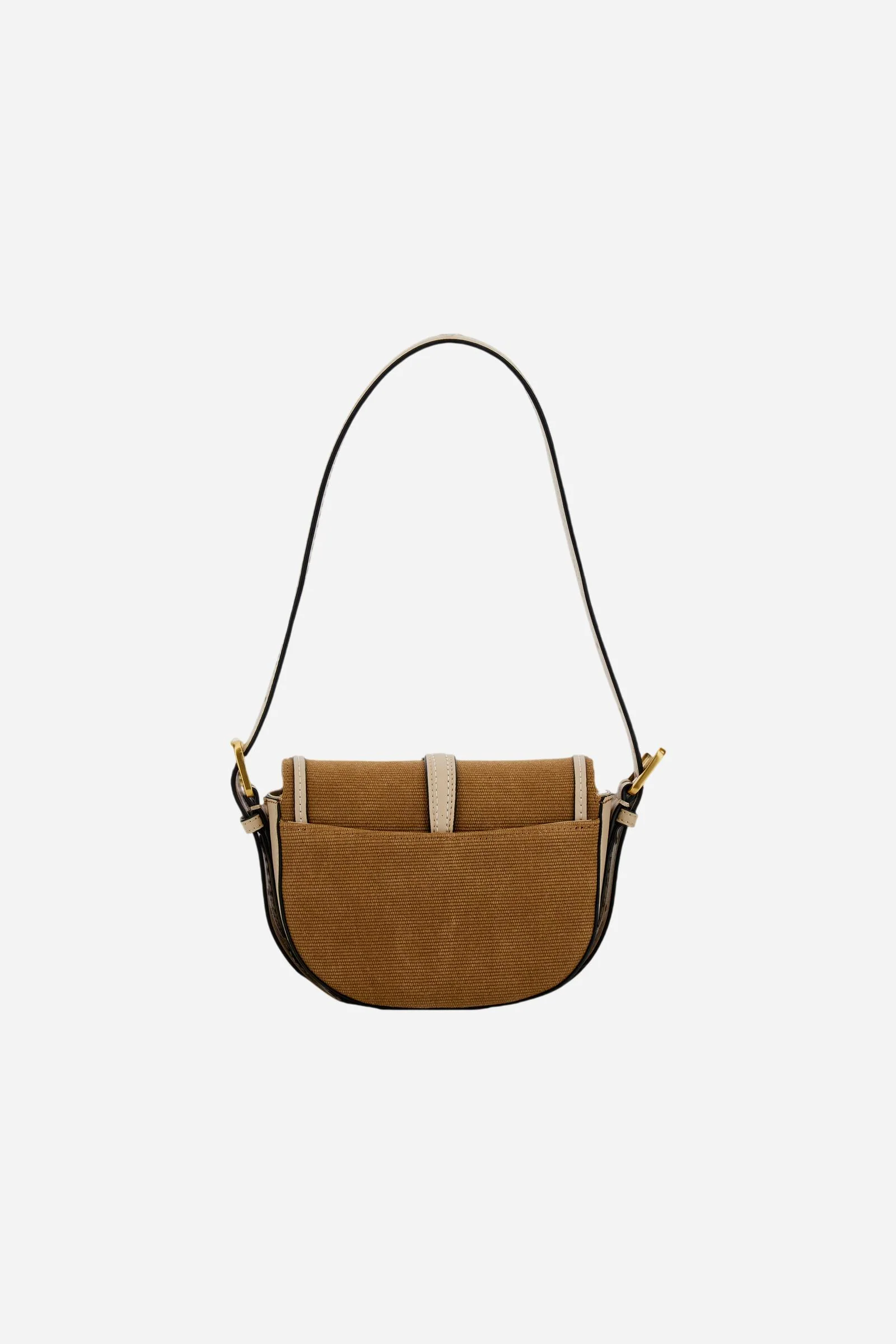 Kleine Saddle-Umhängetasche aus gewaschenem Canvas – Small Shoulder Bag - Image 2