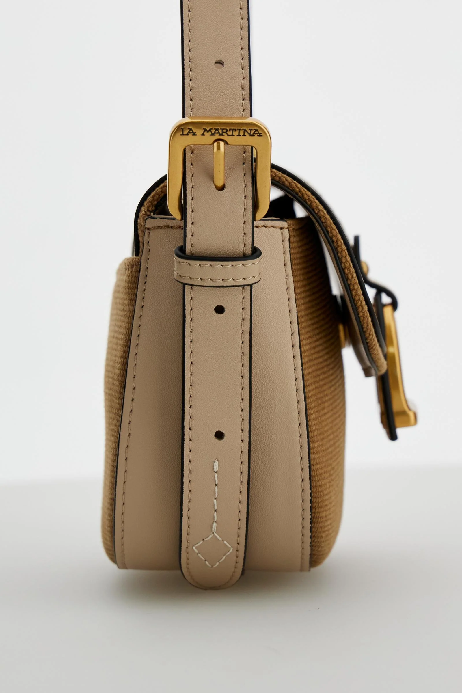 Kleine Saddle-Umhängetasche aus gewaschenem Canvas – Small Shoulder Bag - Image 5