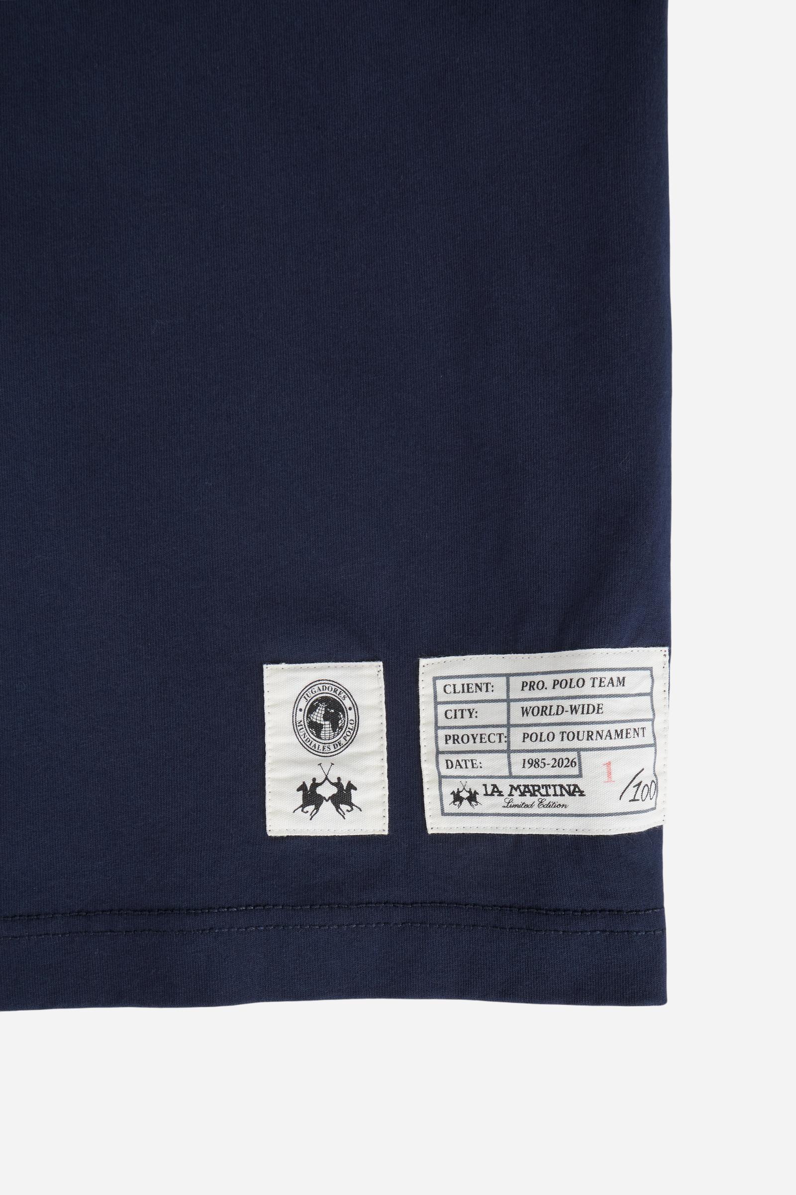 Kurzarm-Poloshirt aus Baumwolljersey – Limited Edition „Mundiales de Polo“ - Image 8