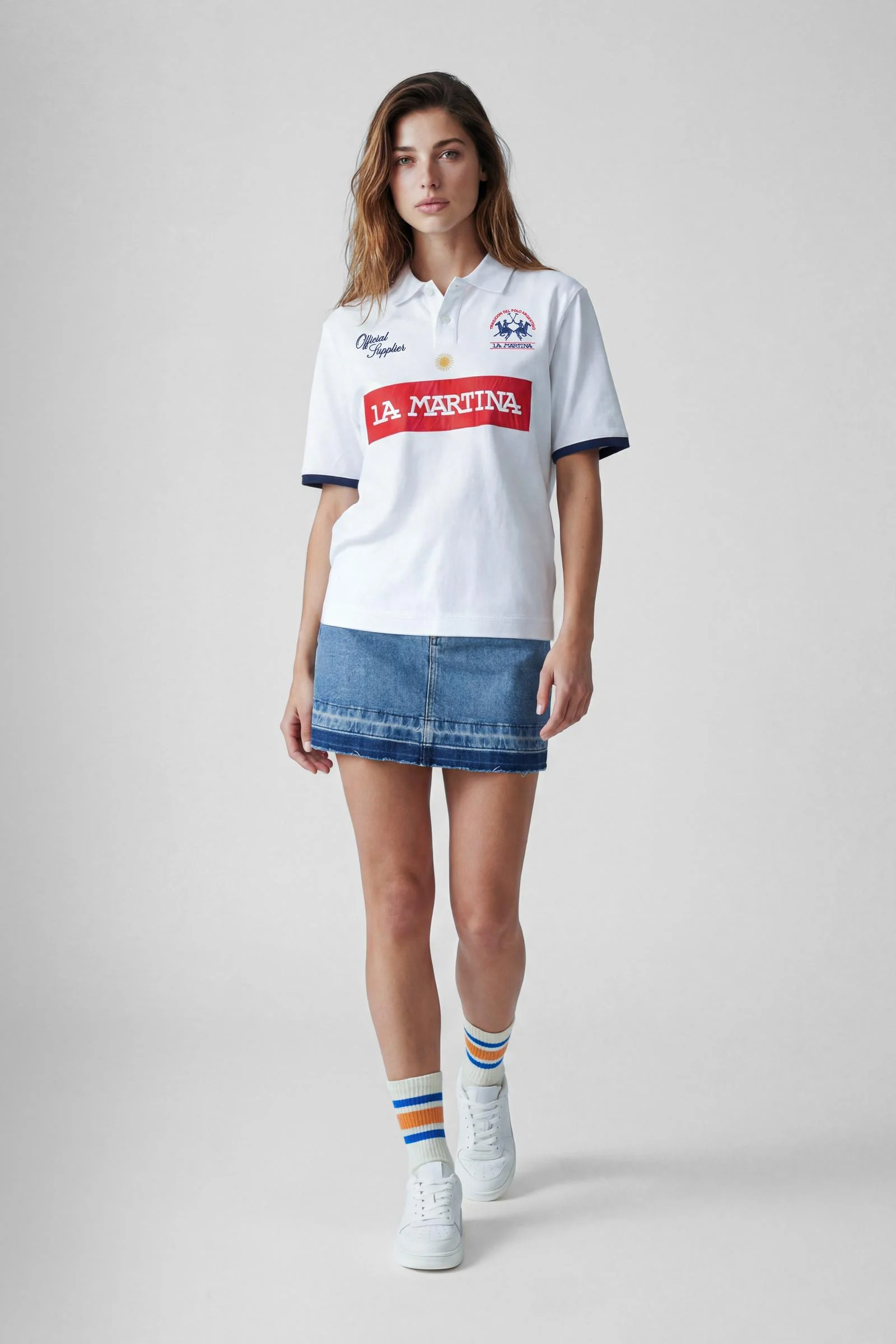 Kurzarm-Poloshirt aus Baumwolljersey – Limited Edition „Official Supplier“ - Image 10