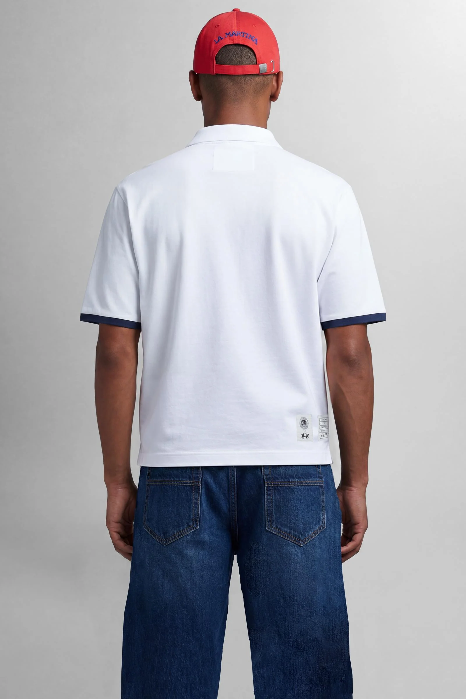 Kurzarm-Poloshirt aus Baumwolljersey – Limited Edition „Official Supplier“ - Image 4