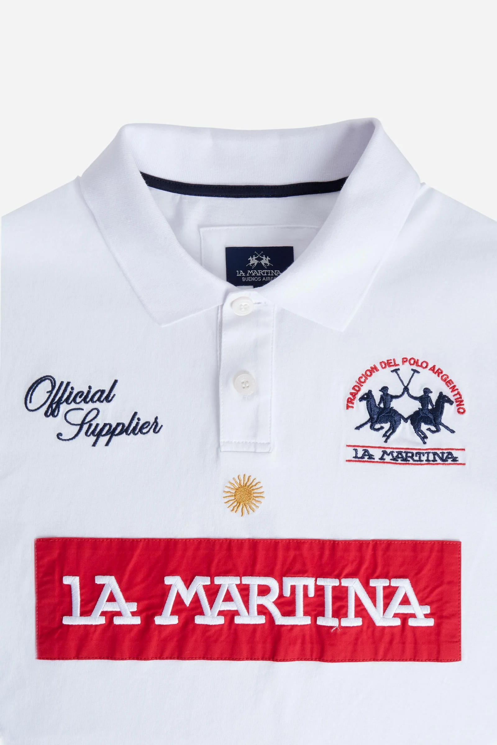 Kurzarm-Poloshirt aus Baumwolljersey – Limited Edition „Official Supplier“ - Image 7