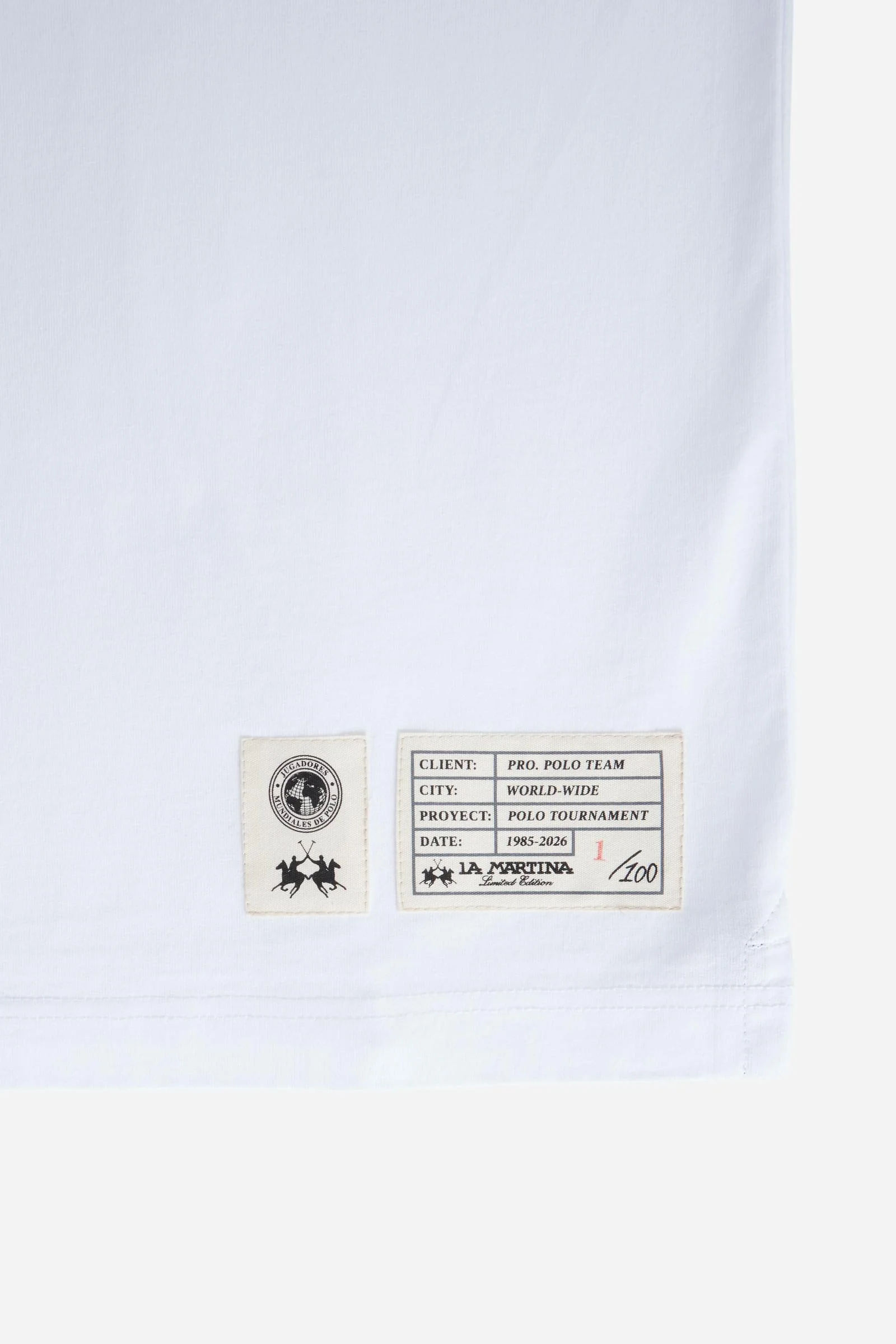 Kurzarm-Poloshirt aus Baumwolljersey – Limited Edition „Official Supplier“ - Image 8