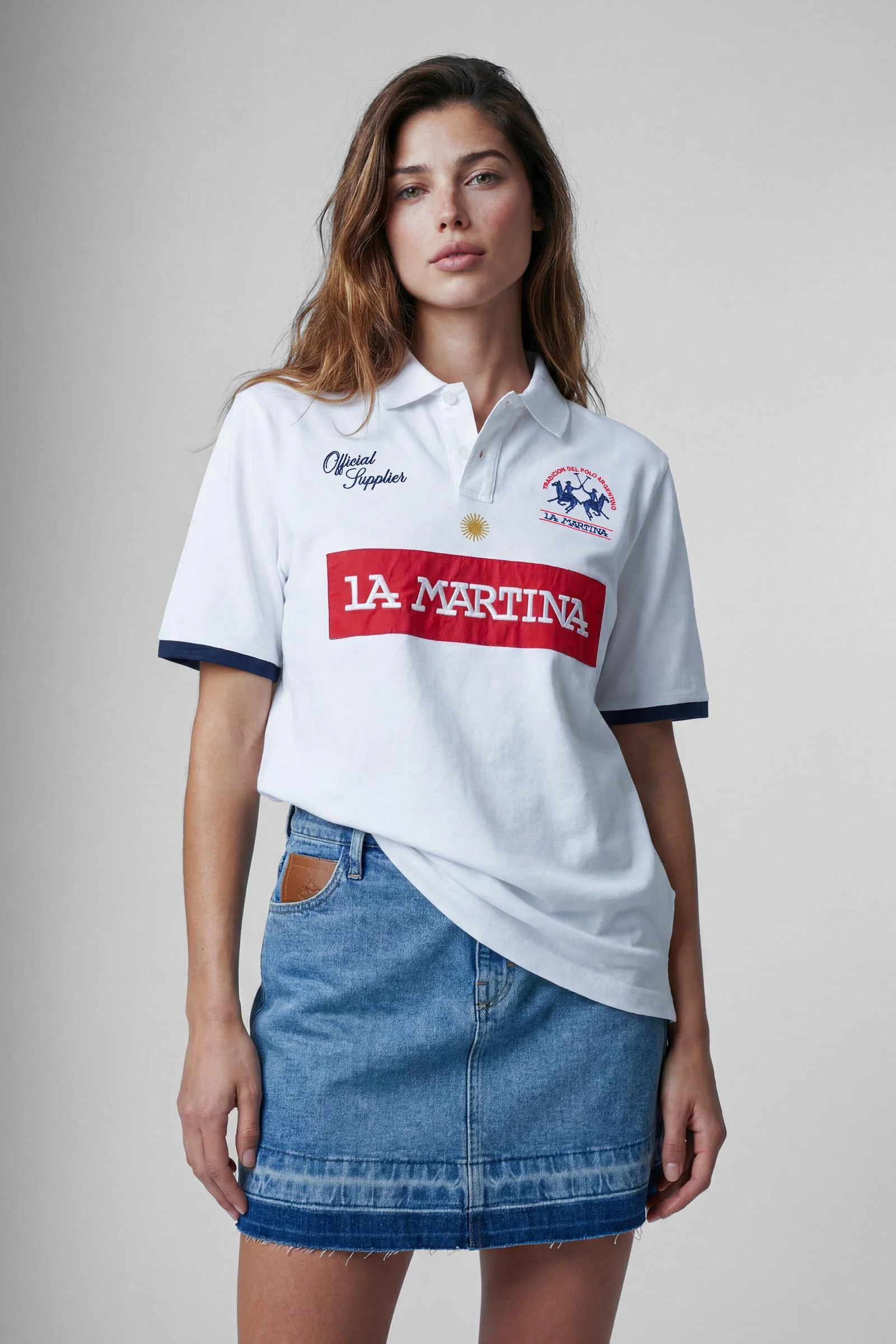 Kurzarm-Poloshirt aus Baumwolljersey – Limited Edition „Official Supplier“ - Image 9