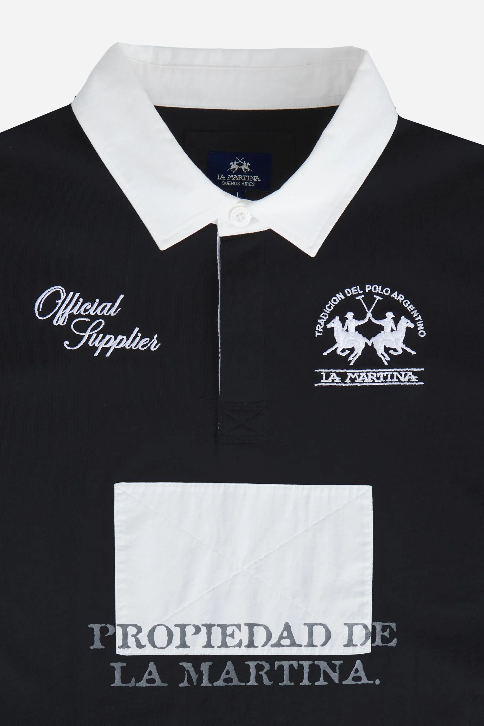 Kurzarm-Poloshirt aus Baumwolljersey – Limited Edition „Propiedad“ - Image 7