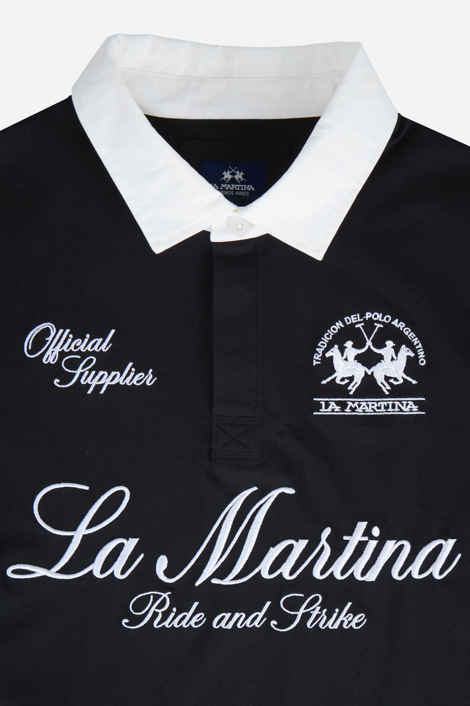Kurzarm-Poloshirt aus Baumwolljersey – Limited Edition „Ride and Strike“ - Image 7