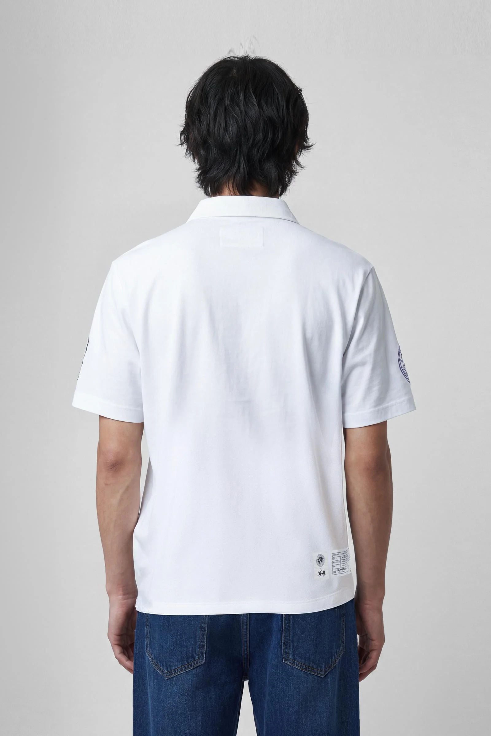 Kurzarm-Poloshirt aus Baumwolljersey – Limited Edition „Ride and Strike“ - Image 4