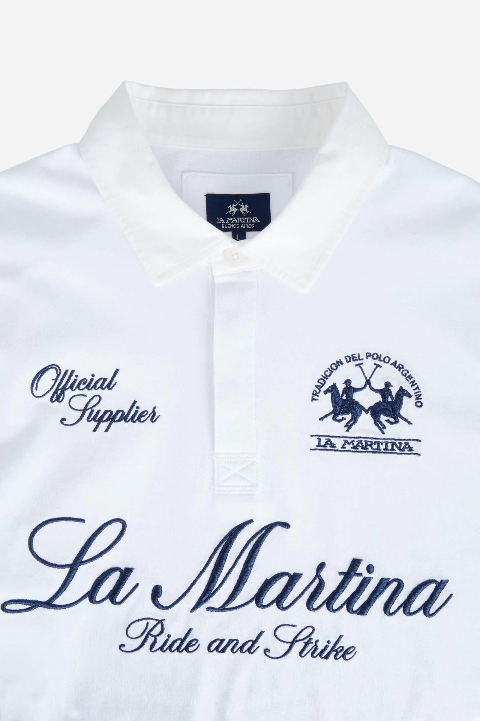 Kurzarm-Poloshirt aus Baumwolljersey – Limited Edition „Ride and Strike“ - Image 8
