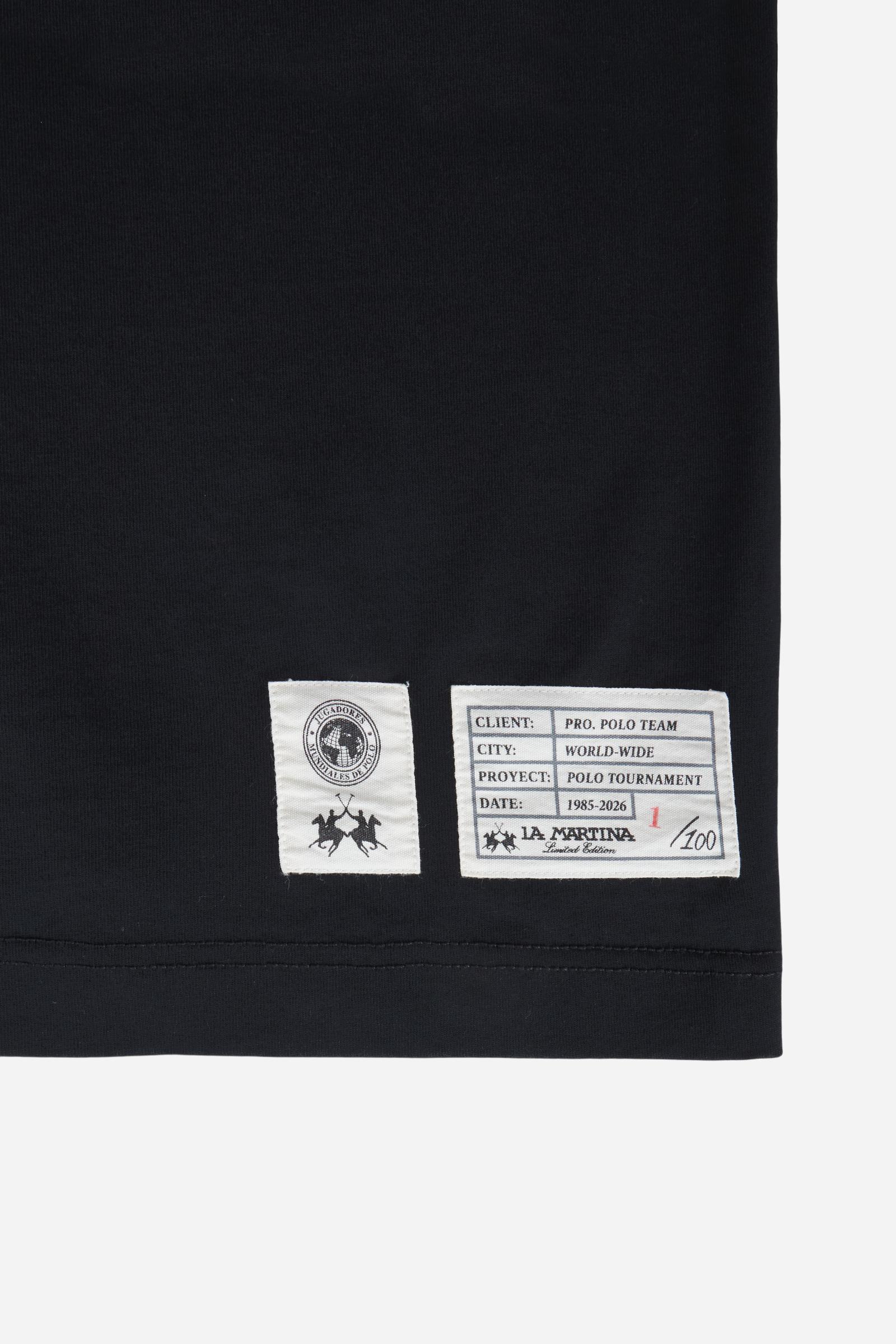 Kurzarm-T-Shirt aus Baumwolljersey – Limited Edition „Arribeños“ - Image 8