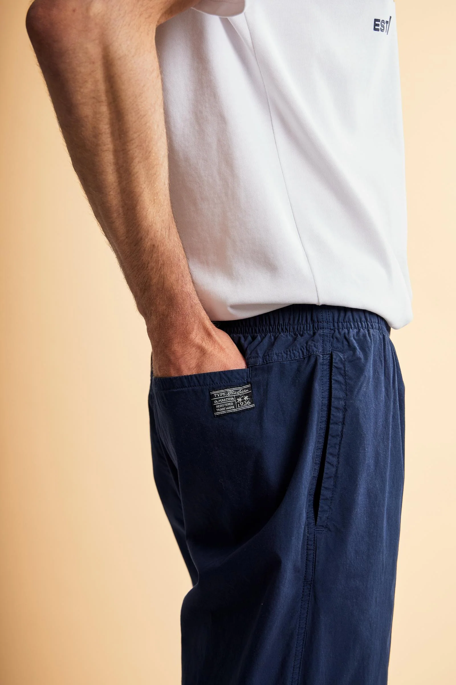 Lange Herrenhose aus Baumwoll-Popeline leicht und atmungsaktiv – Camden - Image 3