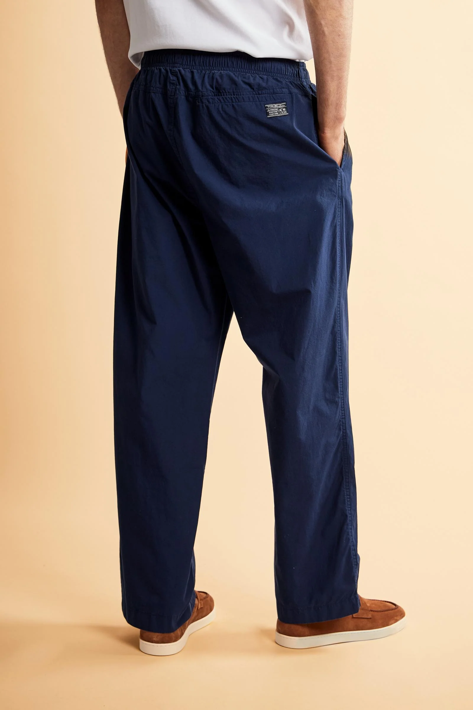 Lange Herrenhose aus Baumwoll-Popeline leicht und atmungsaktiv – Camden - Image 4