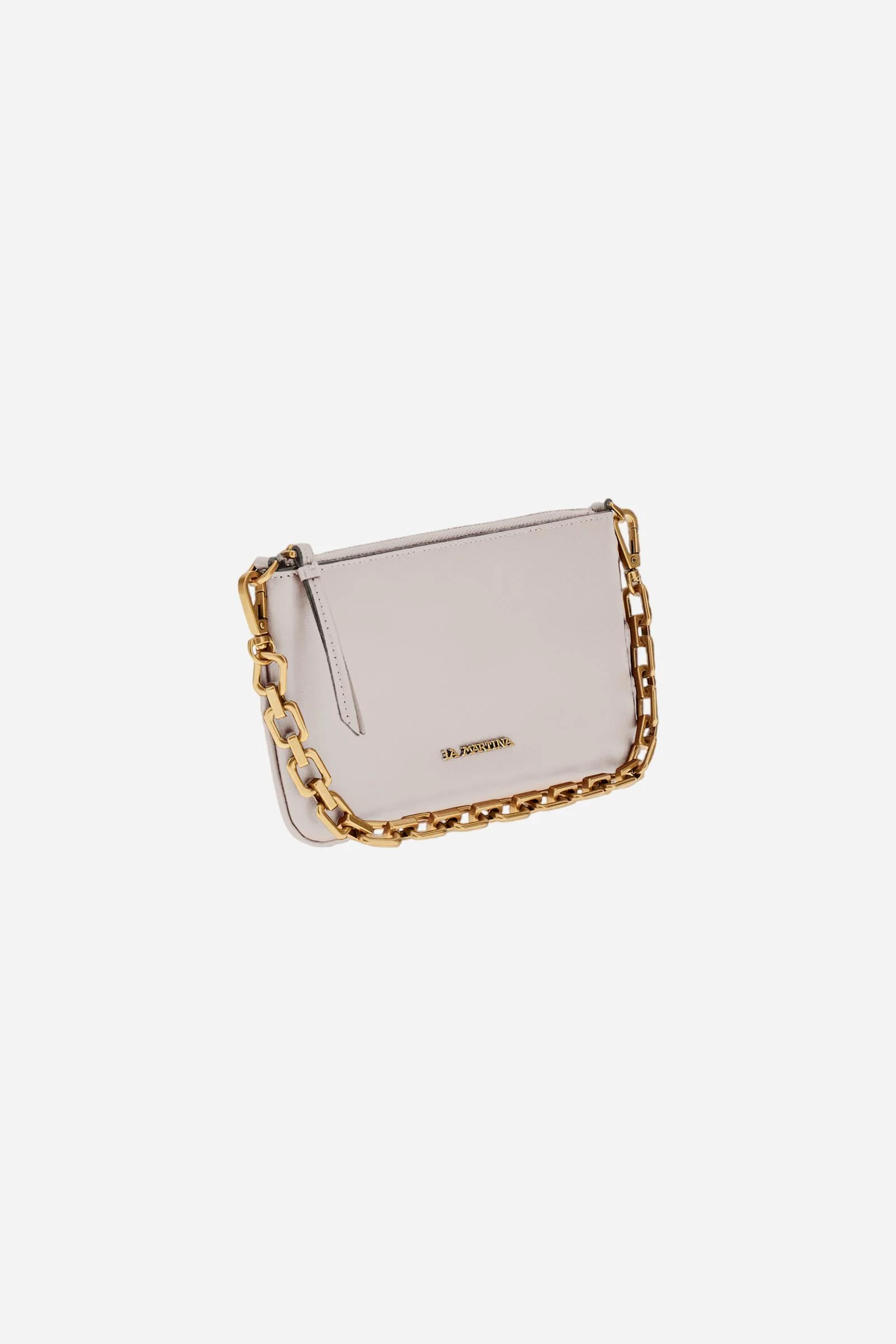 Ledertasche aus Kalbsleder mit Schulterriemen – Flat Pouch - Image 3