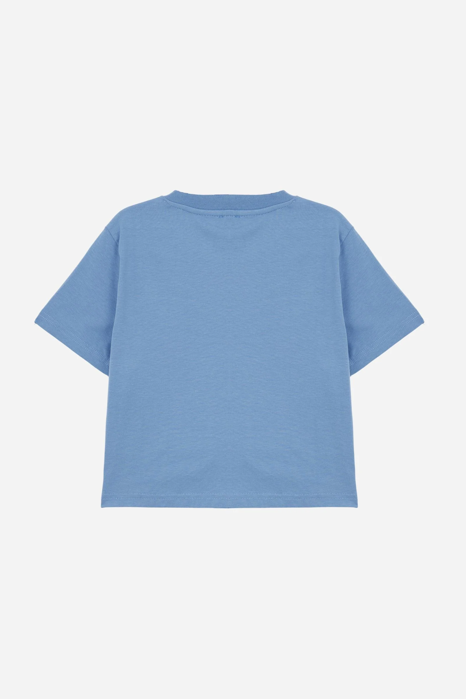 Mädchen-T-Shirt aus Baumwolle mit kleinem Logo - Image 2