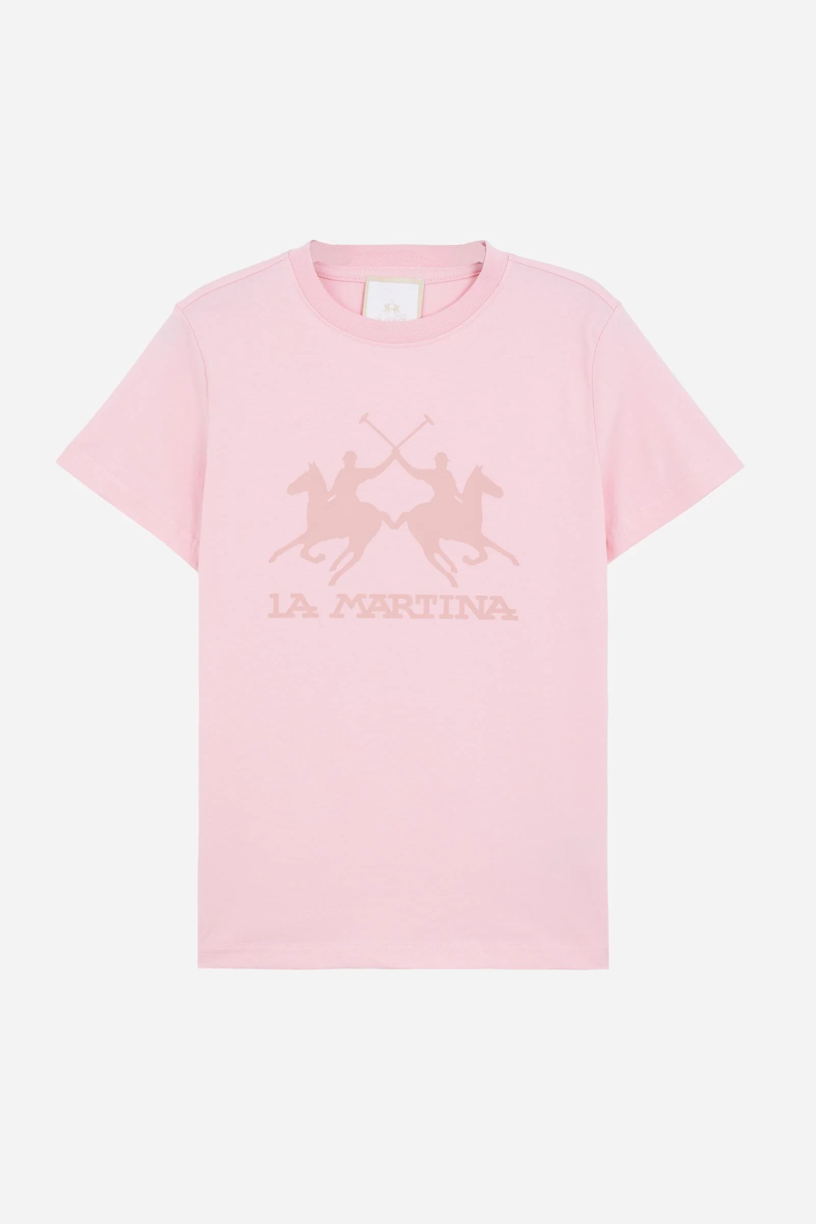 Mädchen-T-Shirt mit gedrucktem Maxi-Logo
