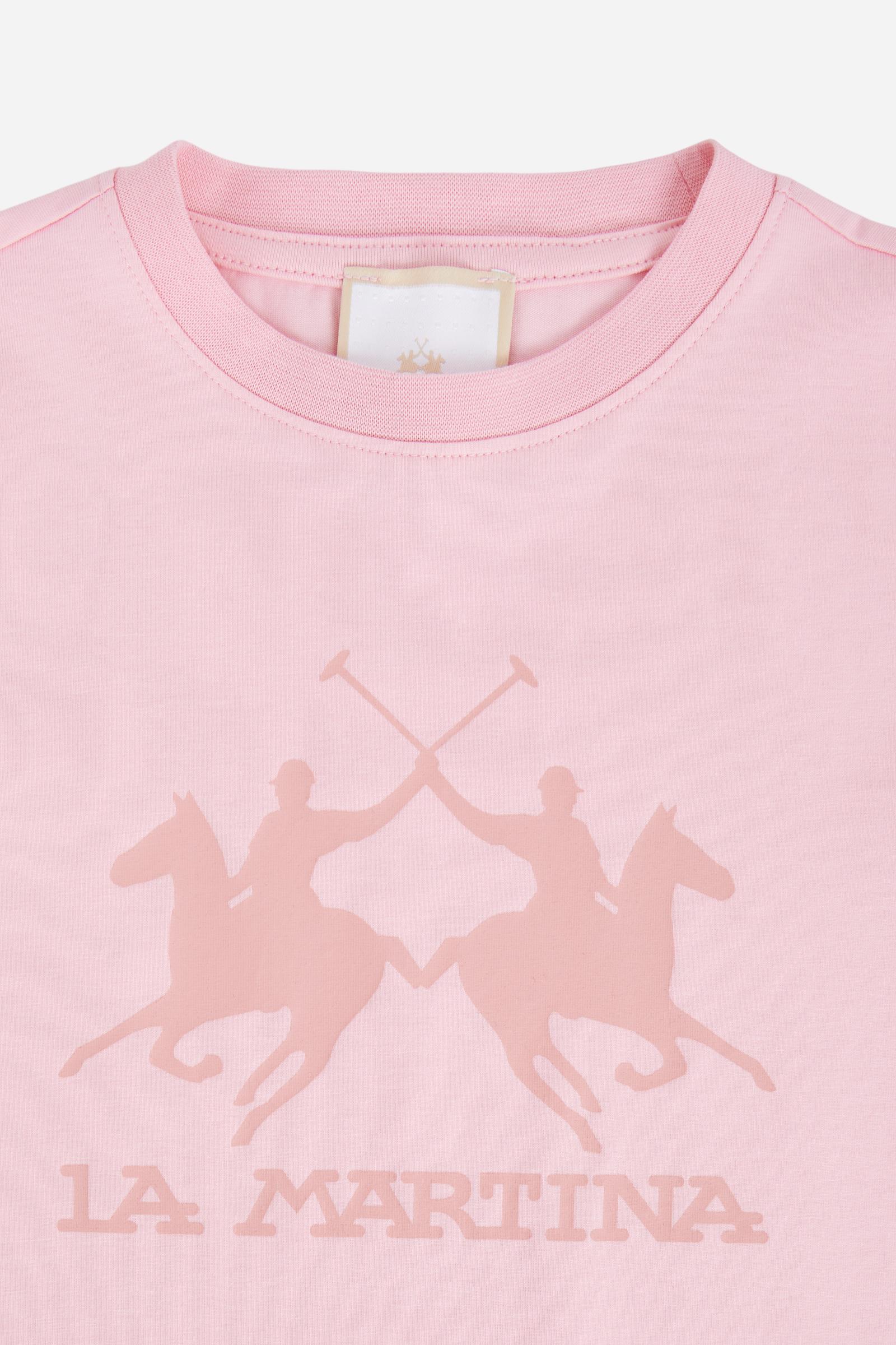 Mädchen-T-Shirt mit gedrucktem Maxi-Logo - Image 3