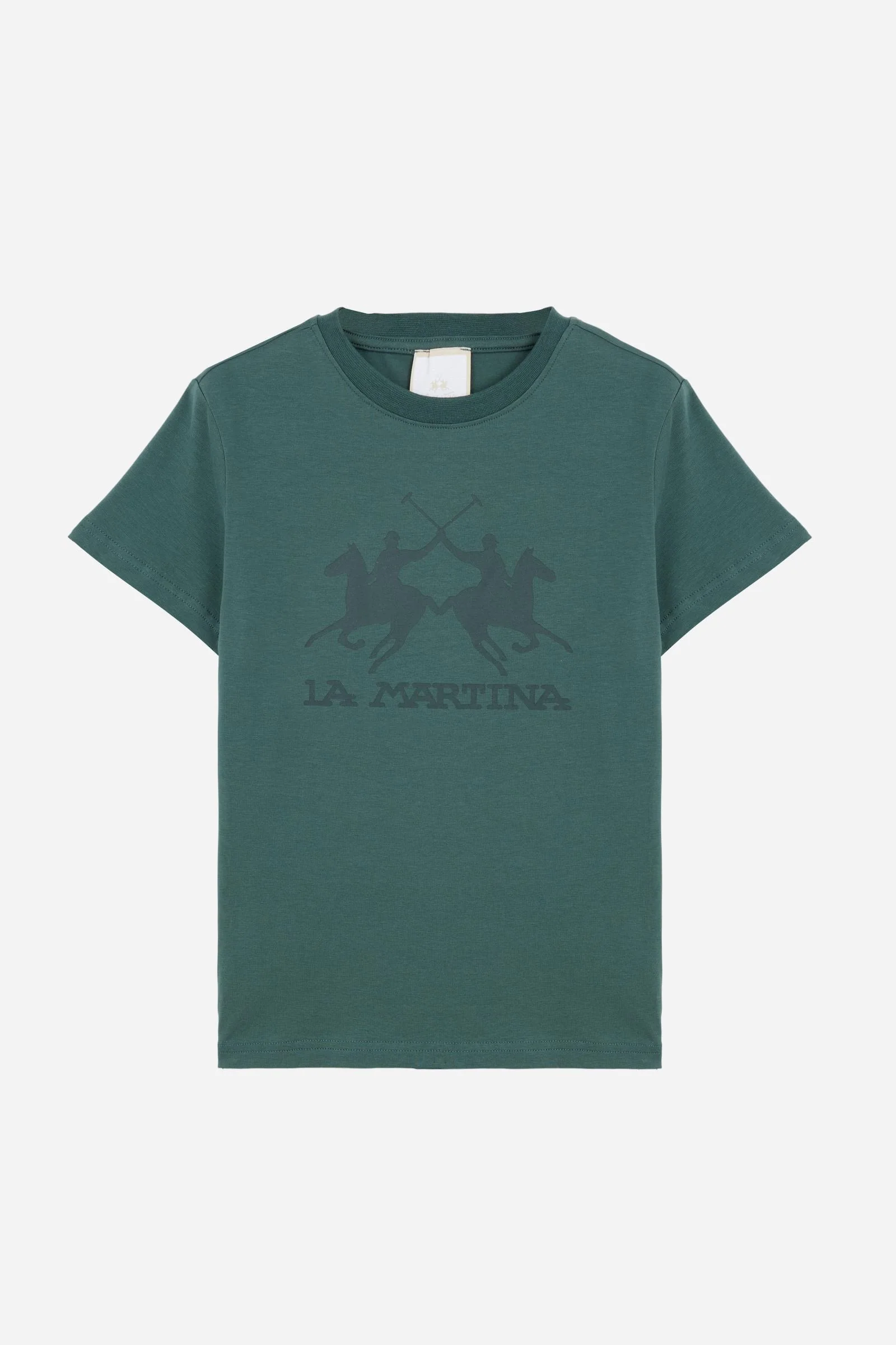 Mädchen-T-Shirt mit gedrucktem Maxi-Logo