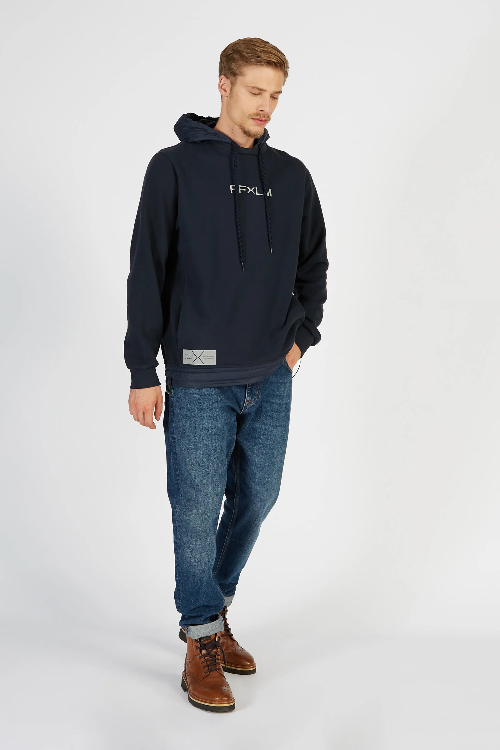 Pininfarina Herren Sweatshirt mit Kapuze aus Regular Fit Baumwolle - Image 2