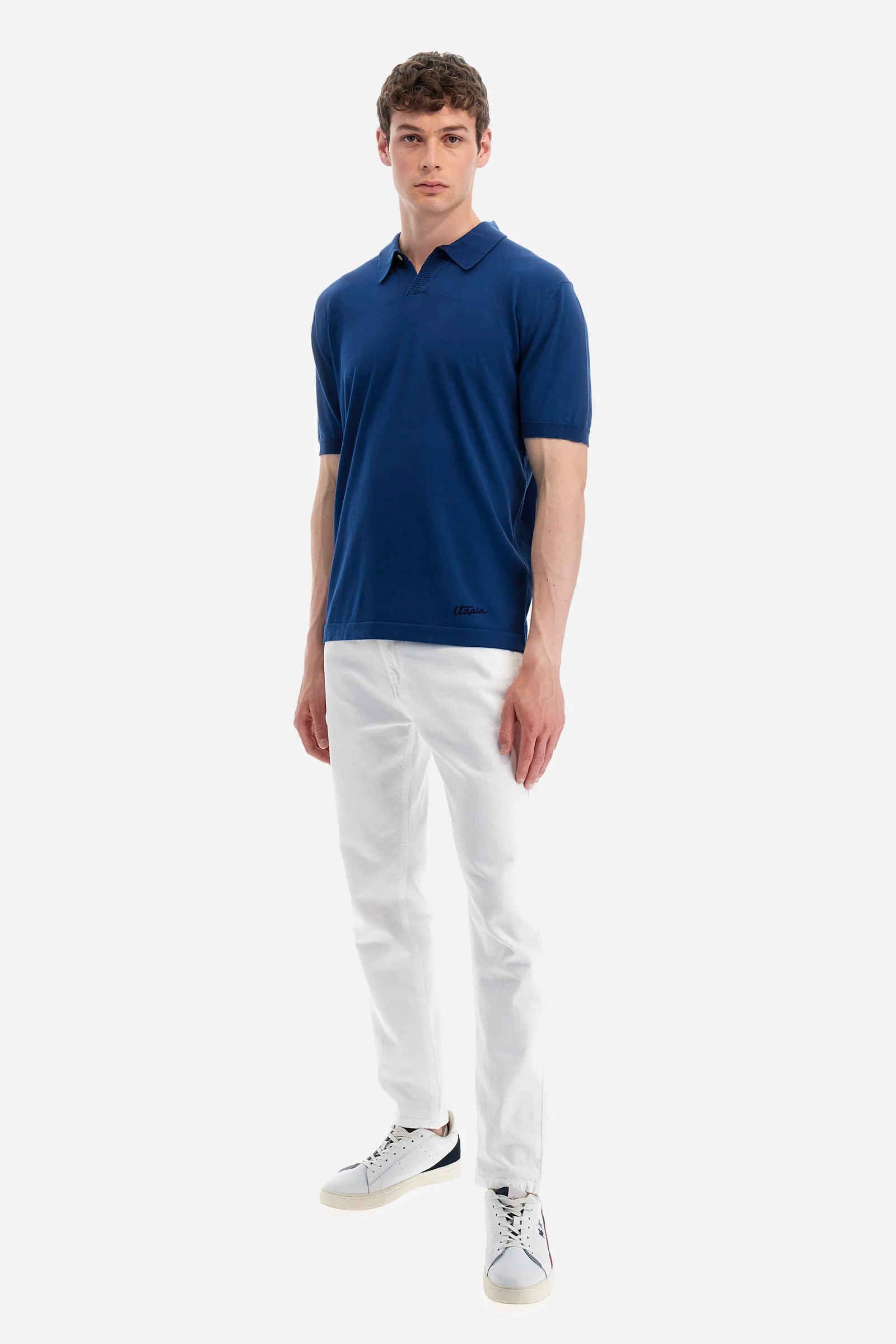 Polo-Shirt aus Baumwollstrick Regular Fit – Yuri - Image 2