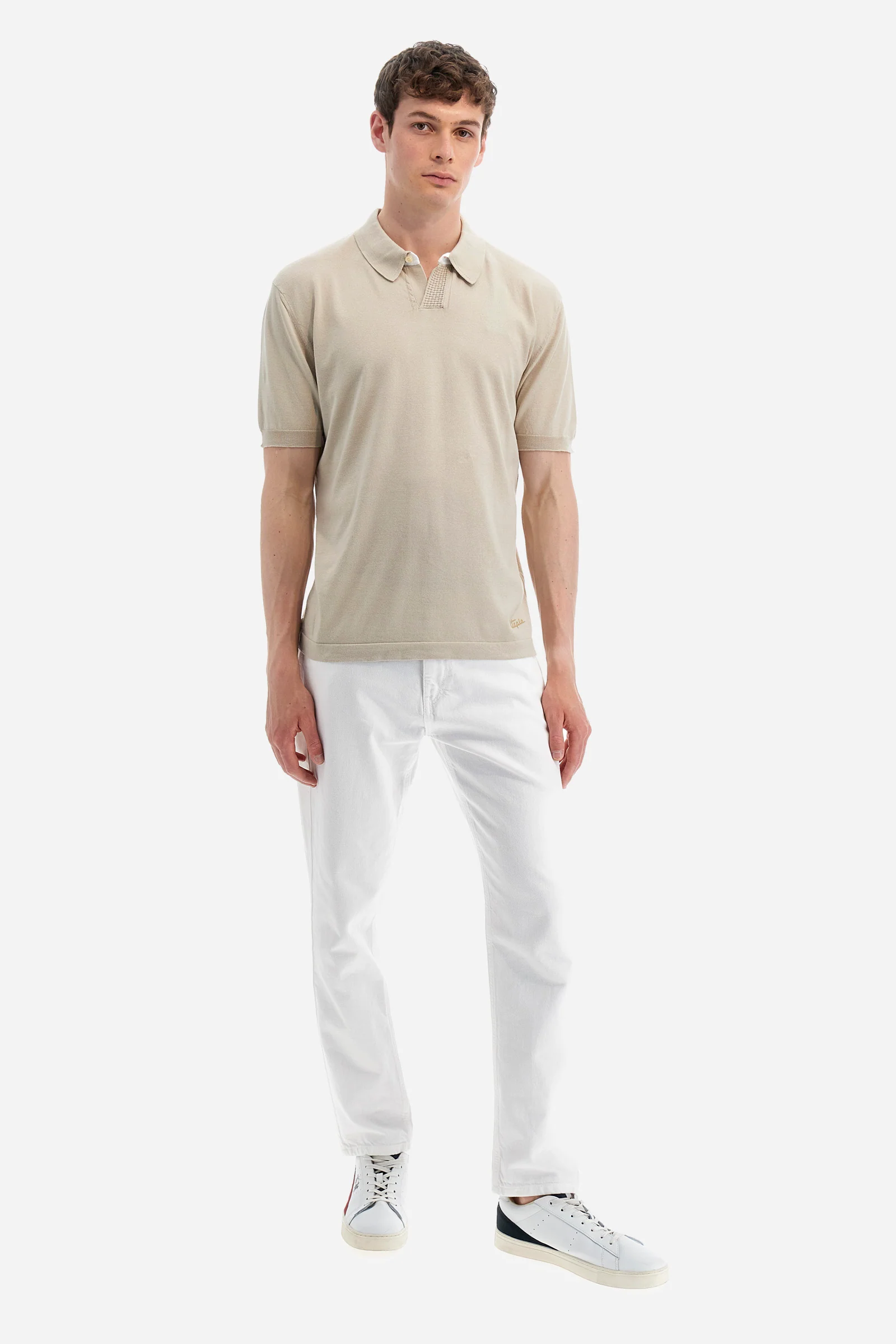 Polo-Shirt aus Baumwollstrick Regular Fit – Yuri - Image 2