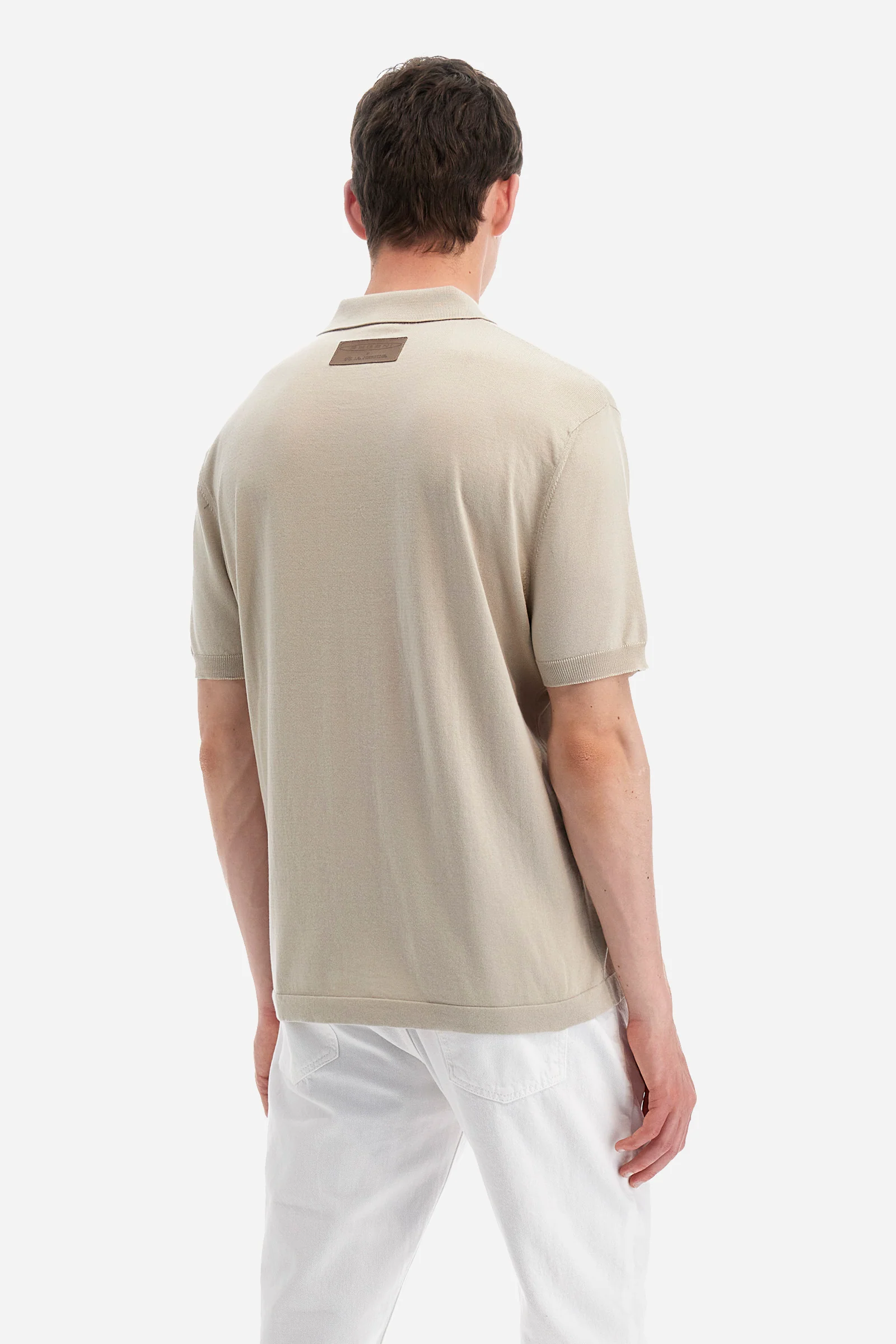 Polo-Shirt aus Baumwollstrick Regular Fit – Yuri - Image 4
