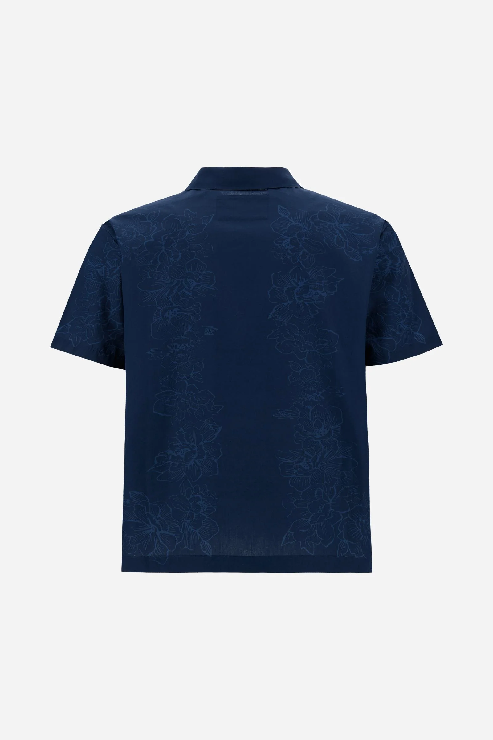Polohemd aus Popeline mit Blumenprint - Carmelo - Image 6