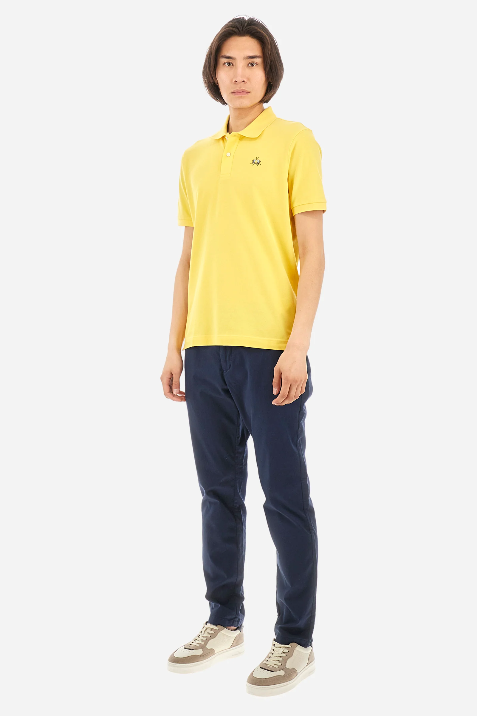 Poloshirt aus Stretch-Baumwolle Slim Fit - Eduardo - Image 2