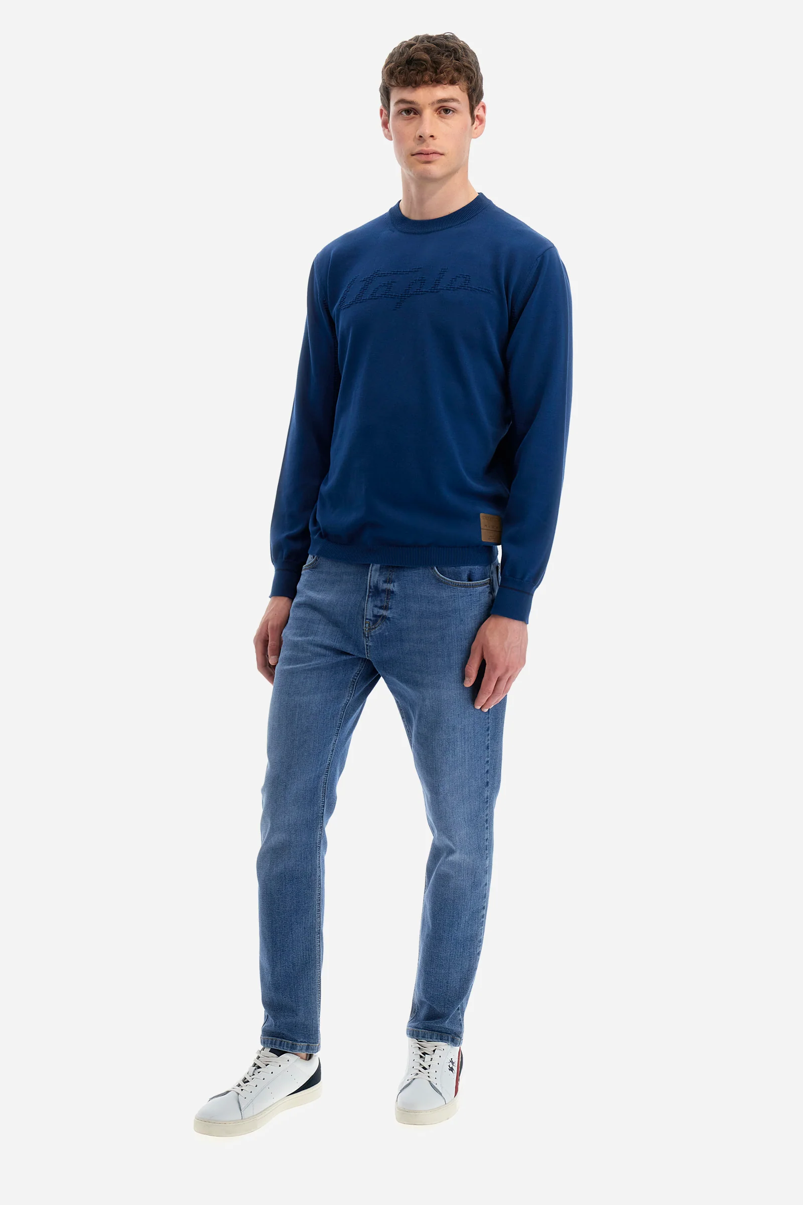 Pullover aus Baumwolle Regular Fit - Yusuke - Image 2