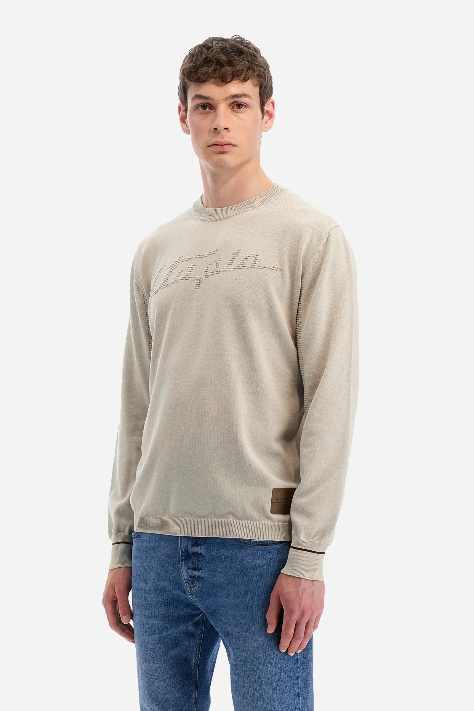 Pullover aus Baumwolle Regular Fit - Yusuke